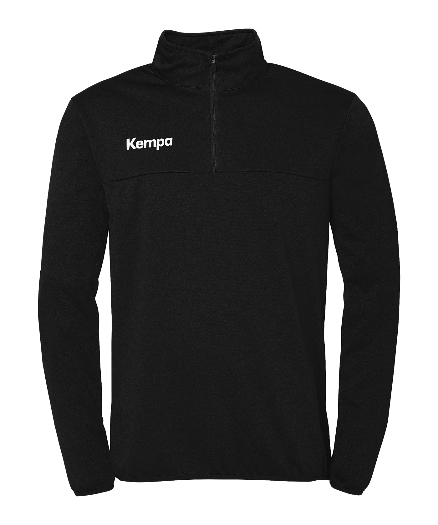 Kempa 1/4 Zip Sweatshirt Schwarz F001 - schwarz