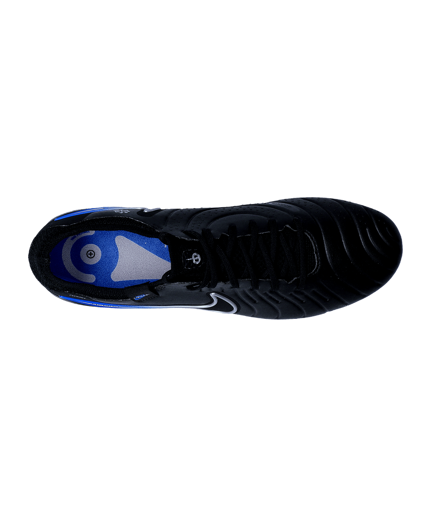 Nike Tiempo Legend X Elite SG AC Shadow Schwarz Silber Blau F040 - schwarz
