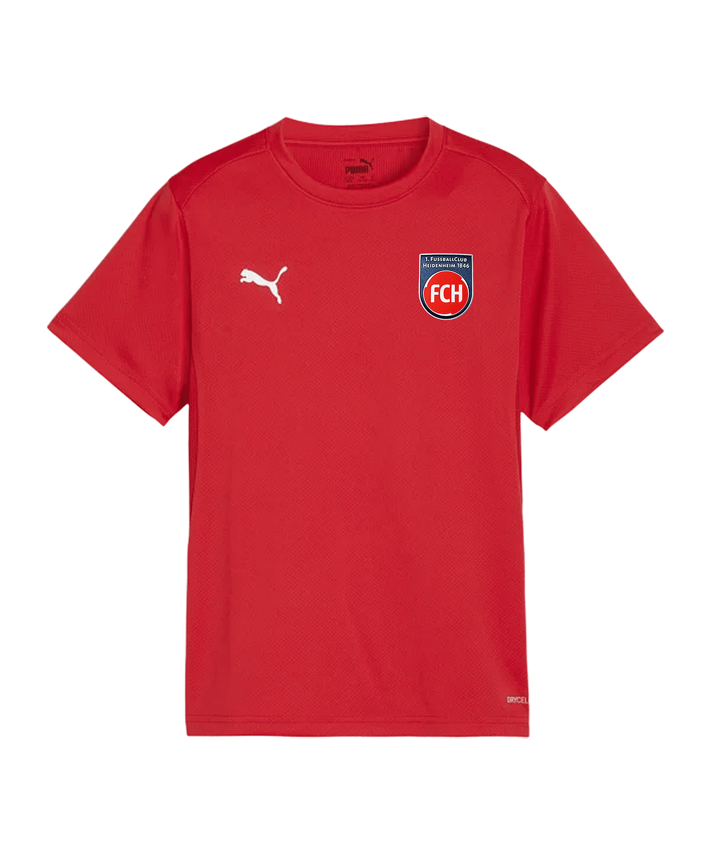 PUMA 1.FC Heidenheim Trainingshirt Kids Rot F01 - rot