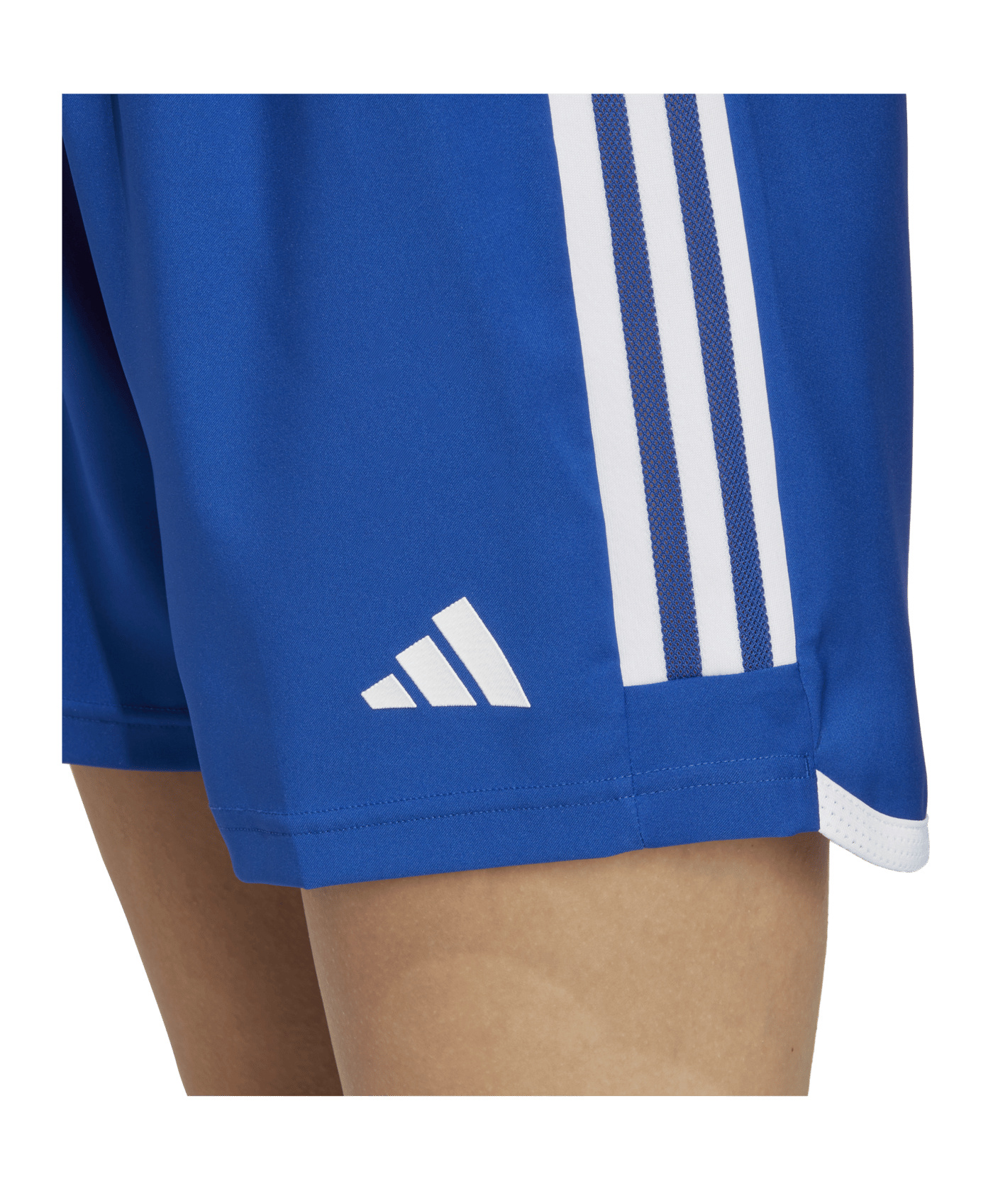 adidas Tiro 23 Match Short Damen Blau Weiss - blau