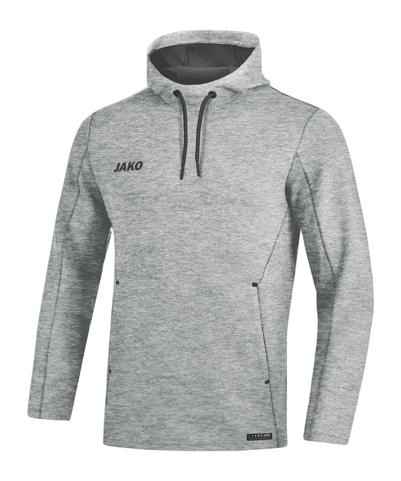 Jako Premium Basic Kapuzensweatshirt Grau F40 - grau