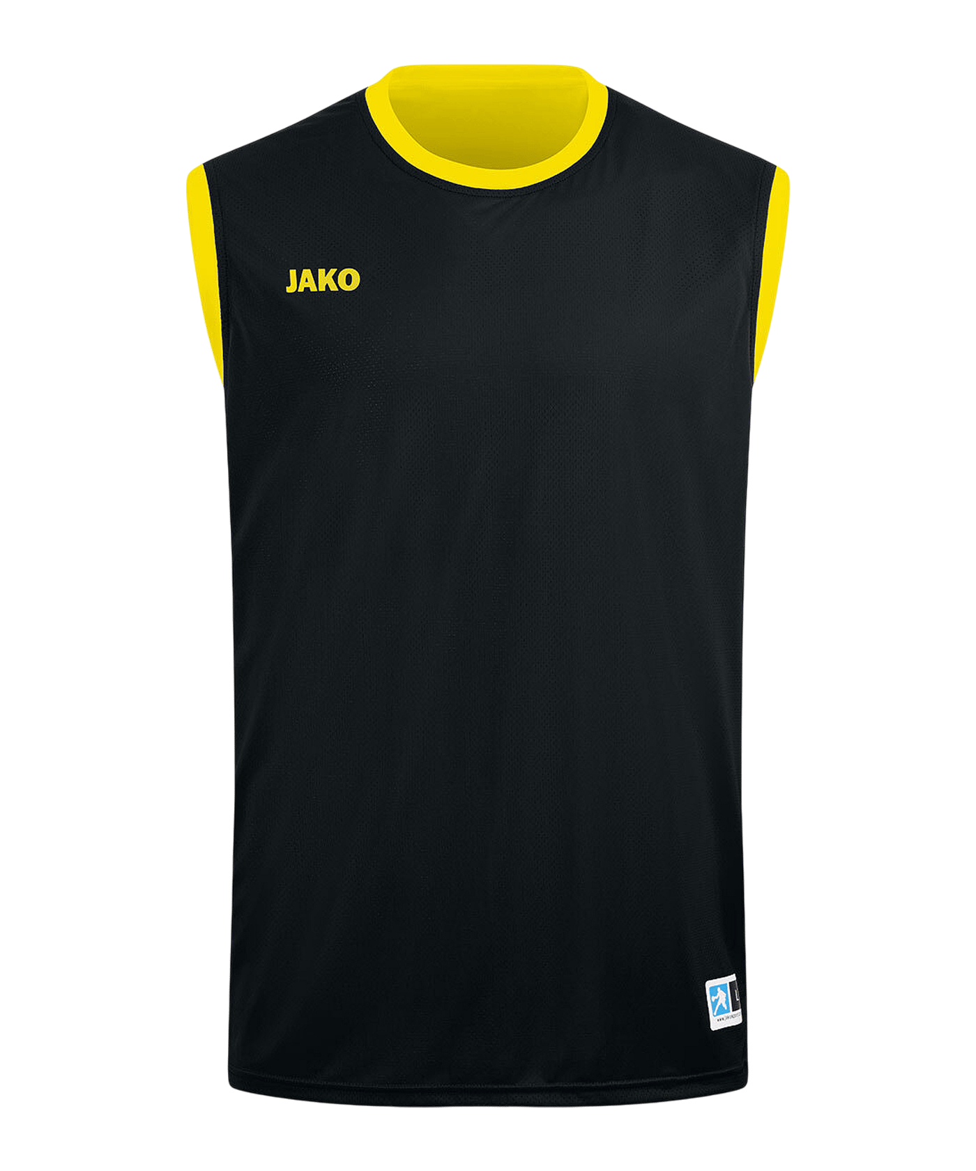 JAKO Change 2.0 Wendetrikot Schwarz Gelb F03 - schwarz
