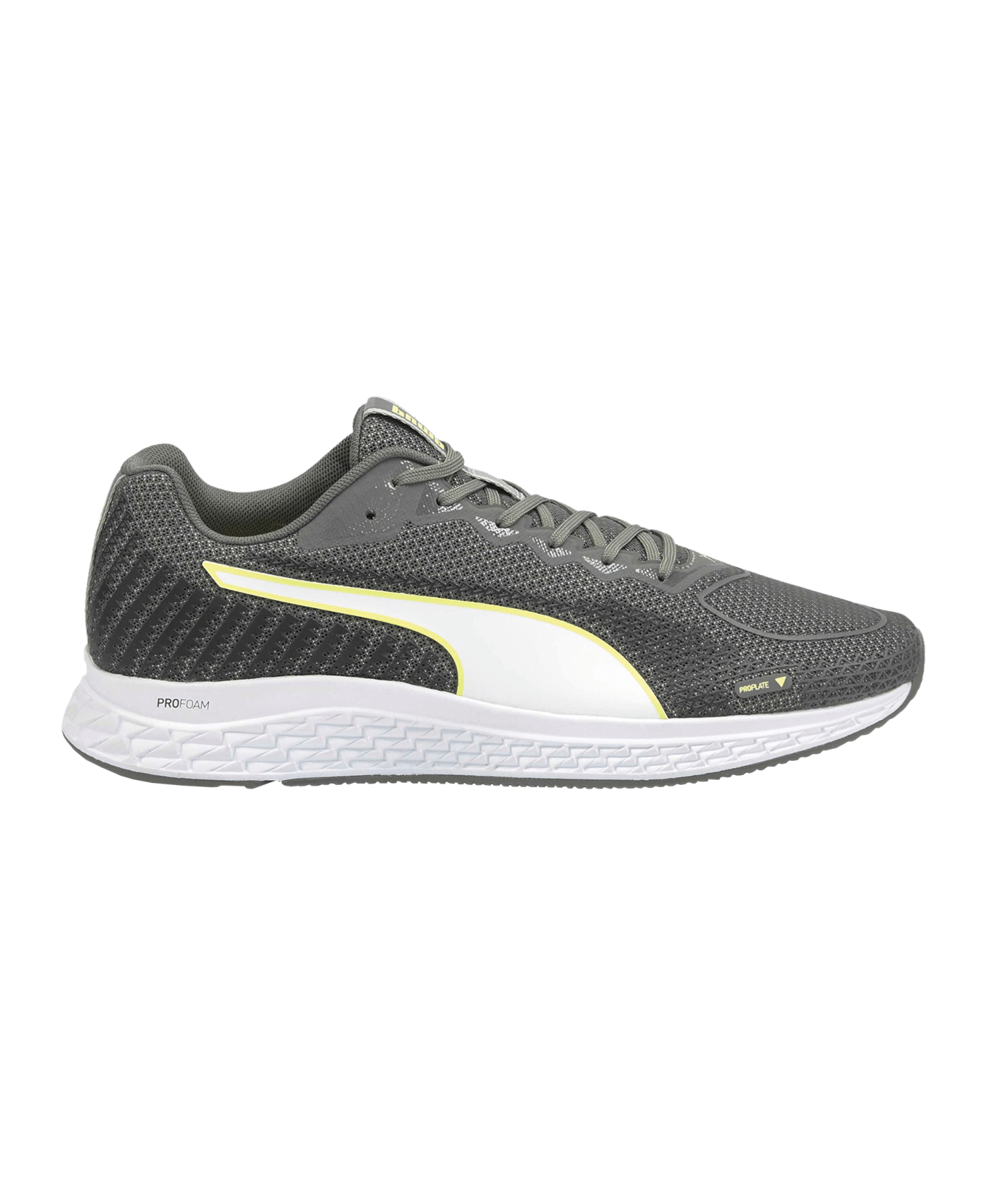 PUMA Speed Sutamina 2 Running Grau Gelb F05 - grau