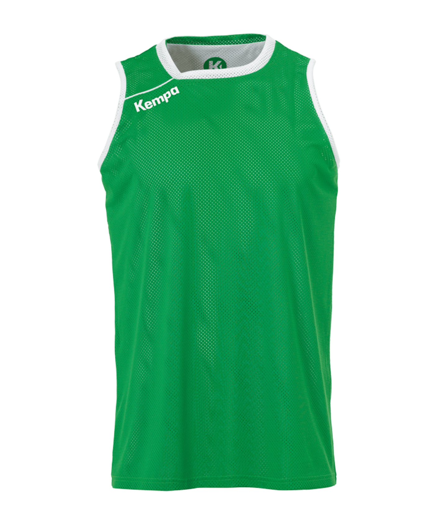Kempa Reversible Tank Top Kids Grün Weiss F07 - gruen