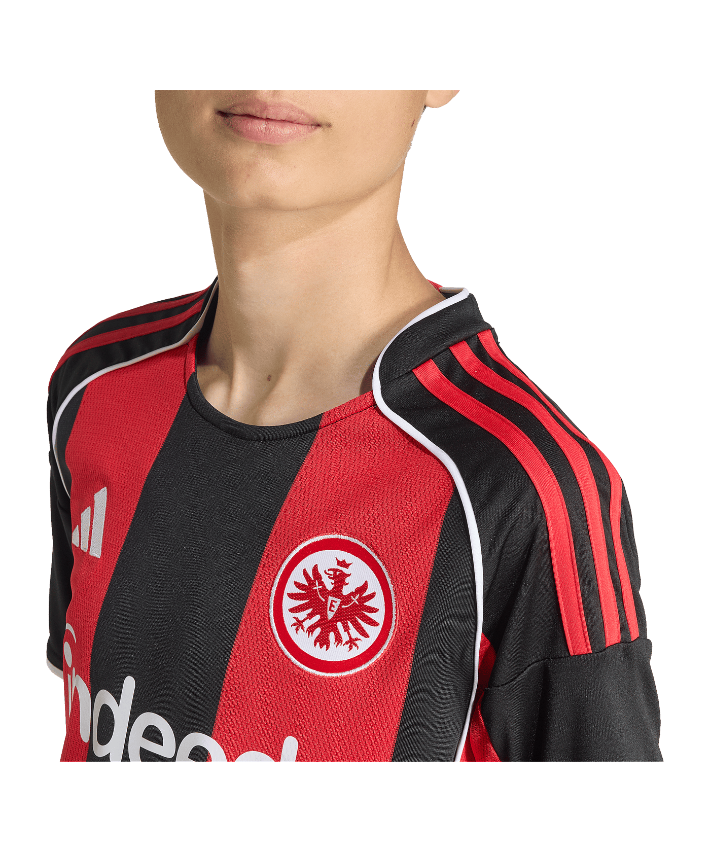 adidas Eintracht Frankfurt Trikot Home 2025/2026 Kids Schwarz - schwarz