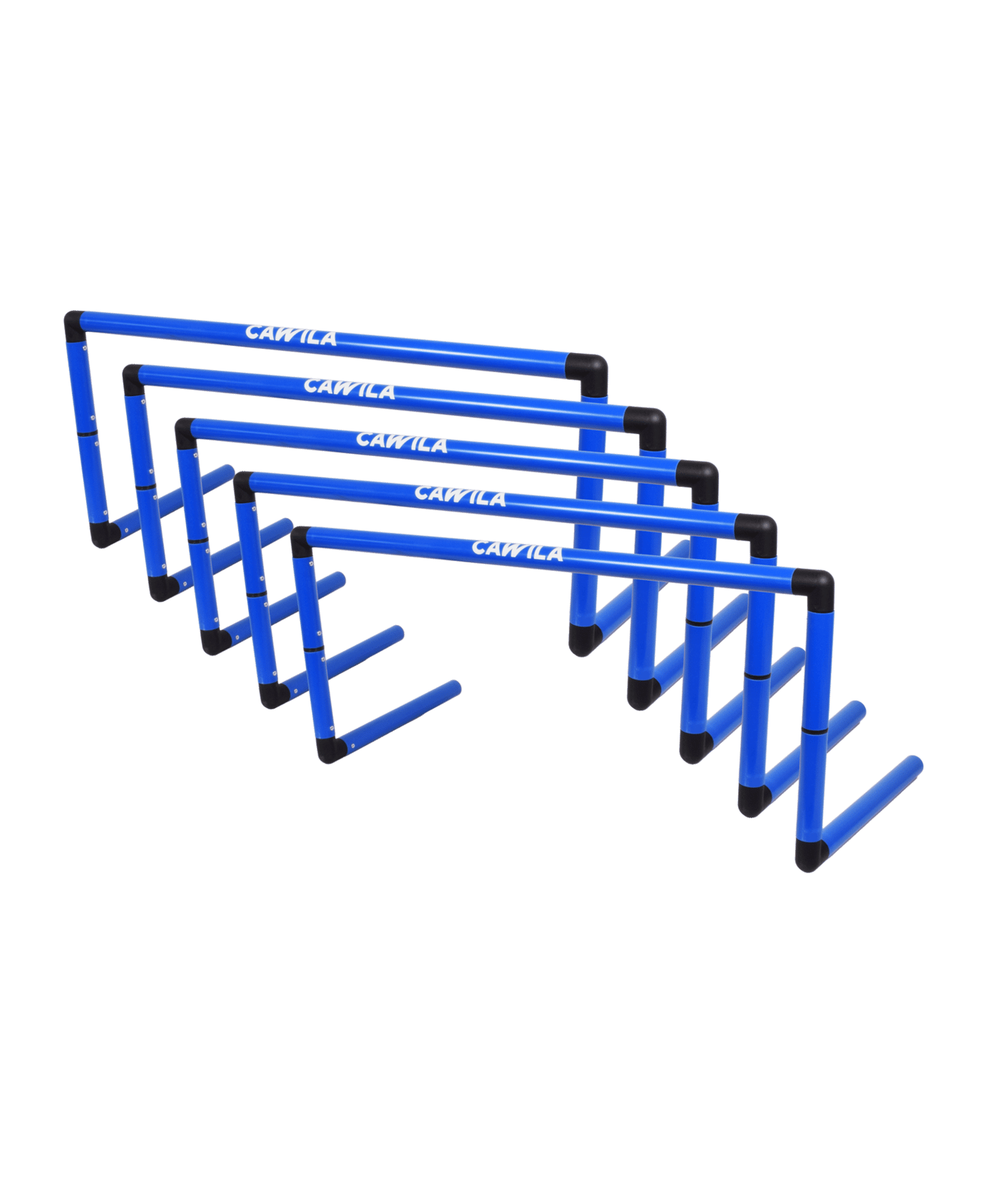 Cawila Trainingshürden Stand-Up 5er | 40cm Blau - blau