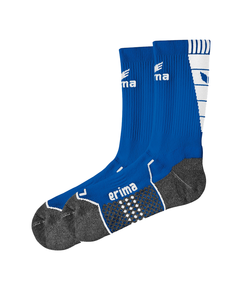 Erima Short Socks Trainingssocken Blau Weiss - blau