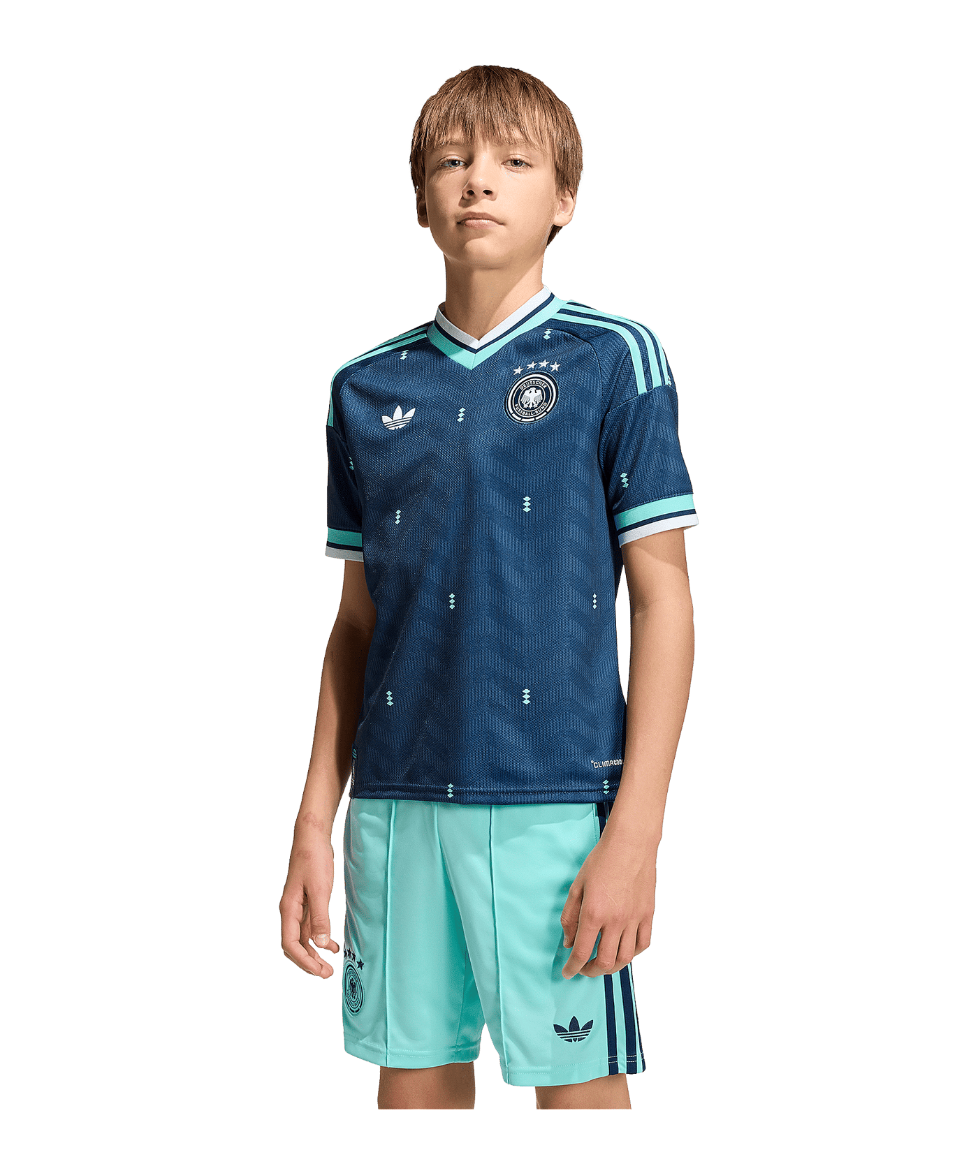 adidas DFB Deutschland Trikot Away WM 2026 Kids |  Blau - blau