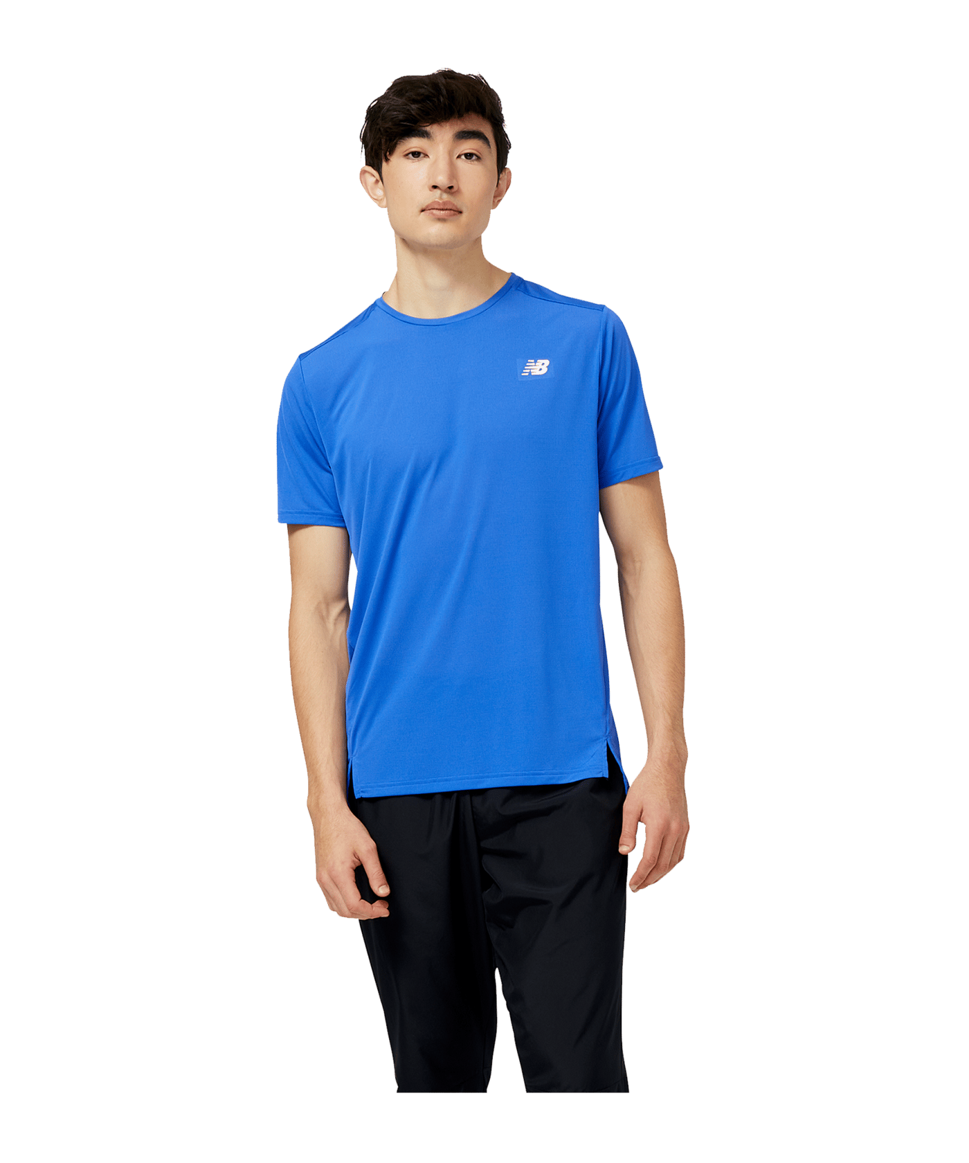 New Balance Accelerate T-Shirt Running Blau FMIB - blau