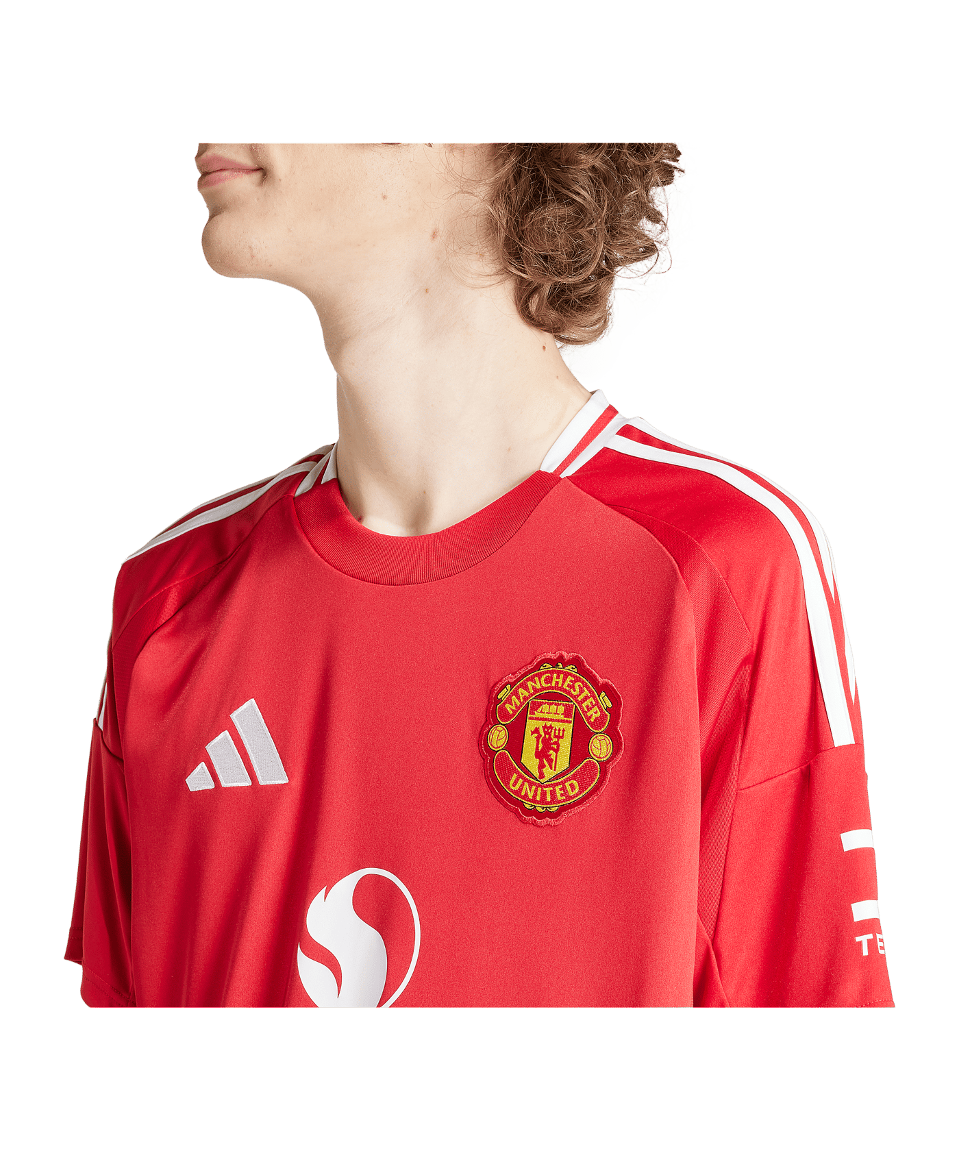 adidas Manchester United Trikot Home 2024/2025 Rot - rot