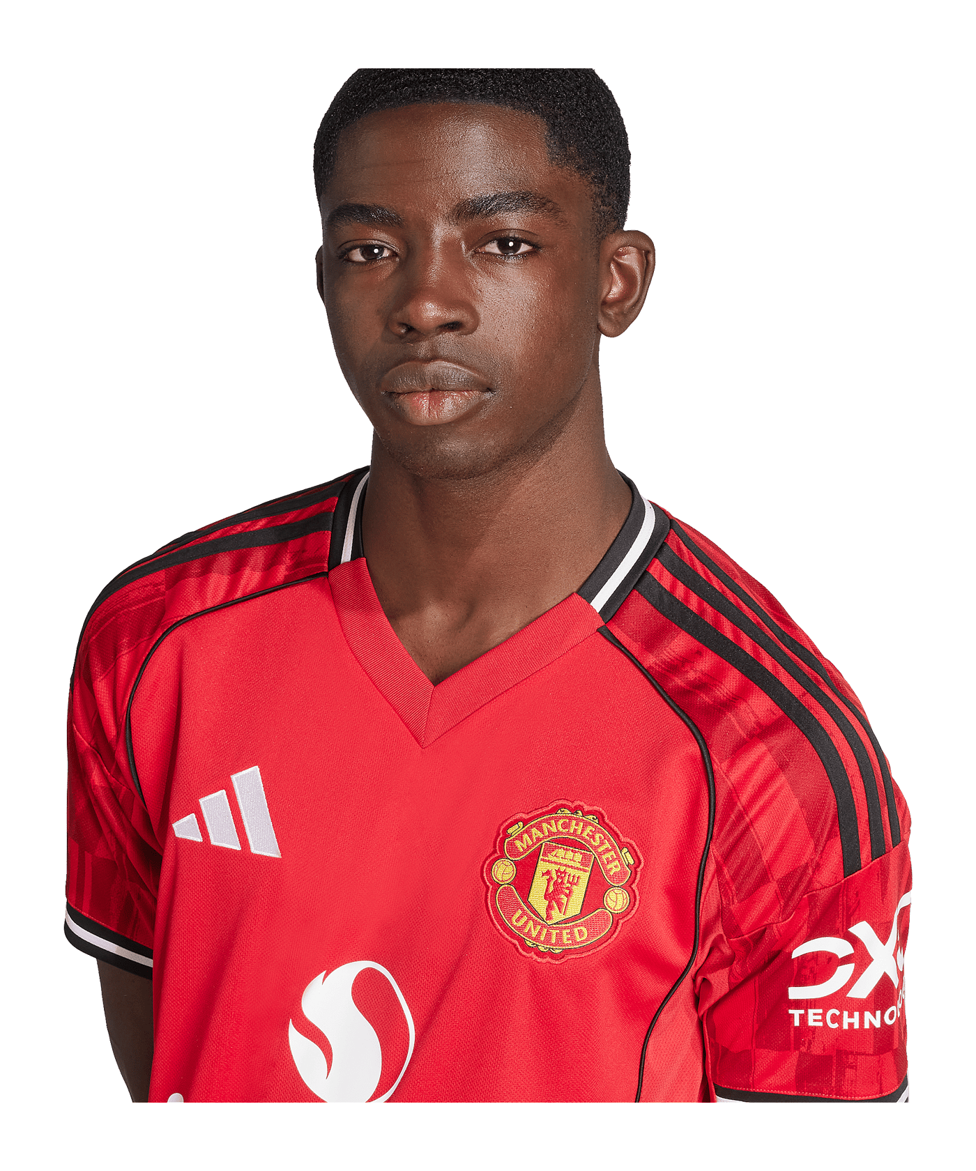 adidas Manchester United Trikot Home 2025/2026 Rot - rot