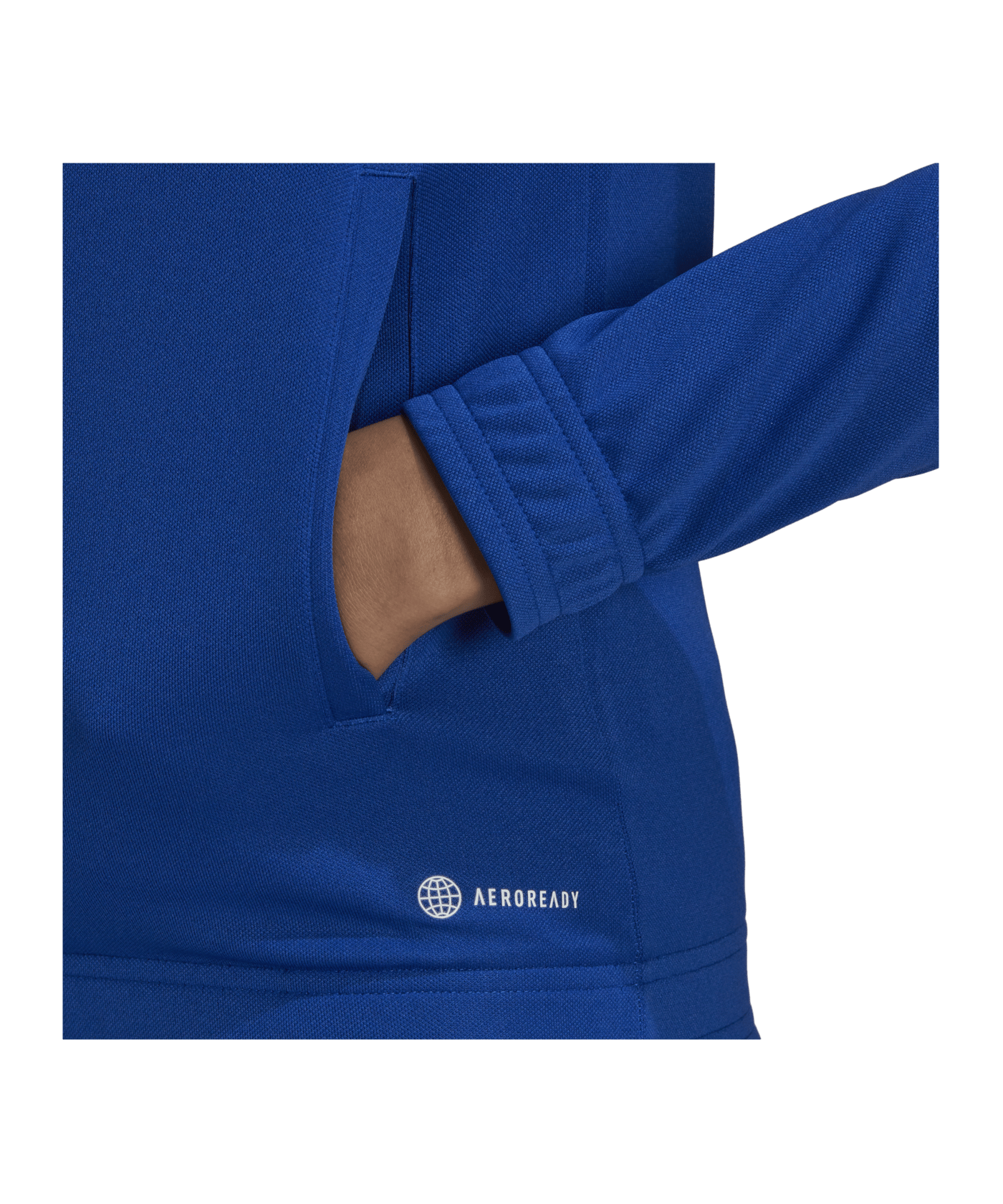 adidas Entrada 22 TK Trainingsjacke Damen Blau - blau