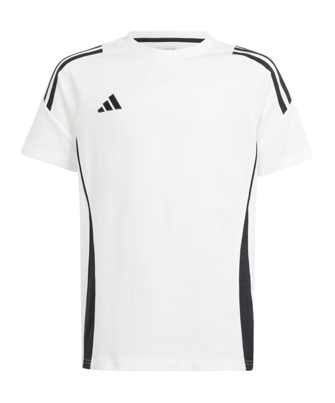 adidas Tiro 24 T-Shirt Kids Weiss Schwarz - weiss