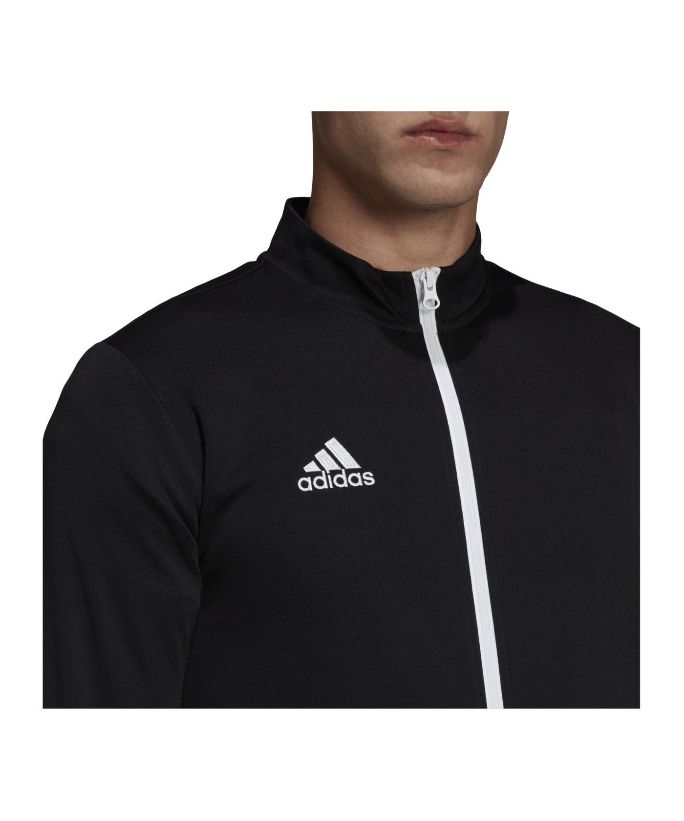 adidas Entrada 22 TK Trainingsjacke Schwarz - schwarz