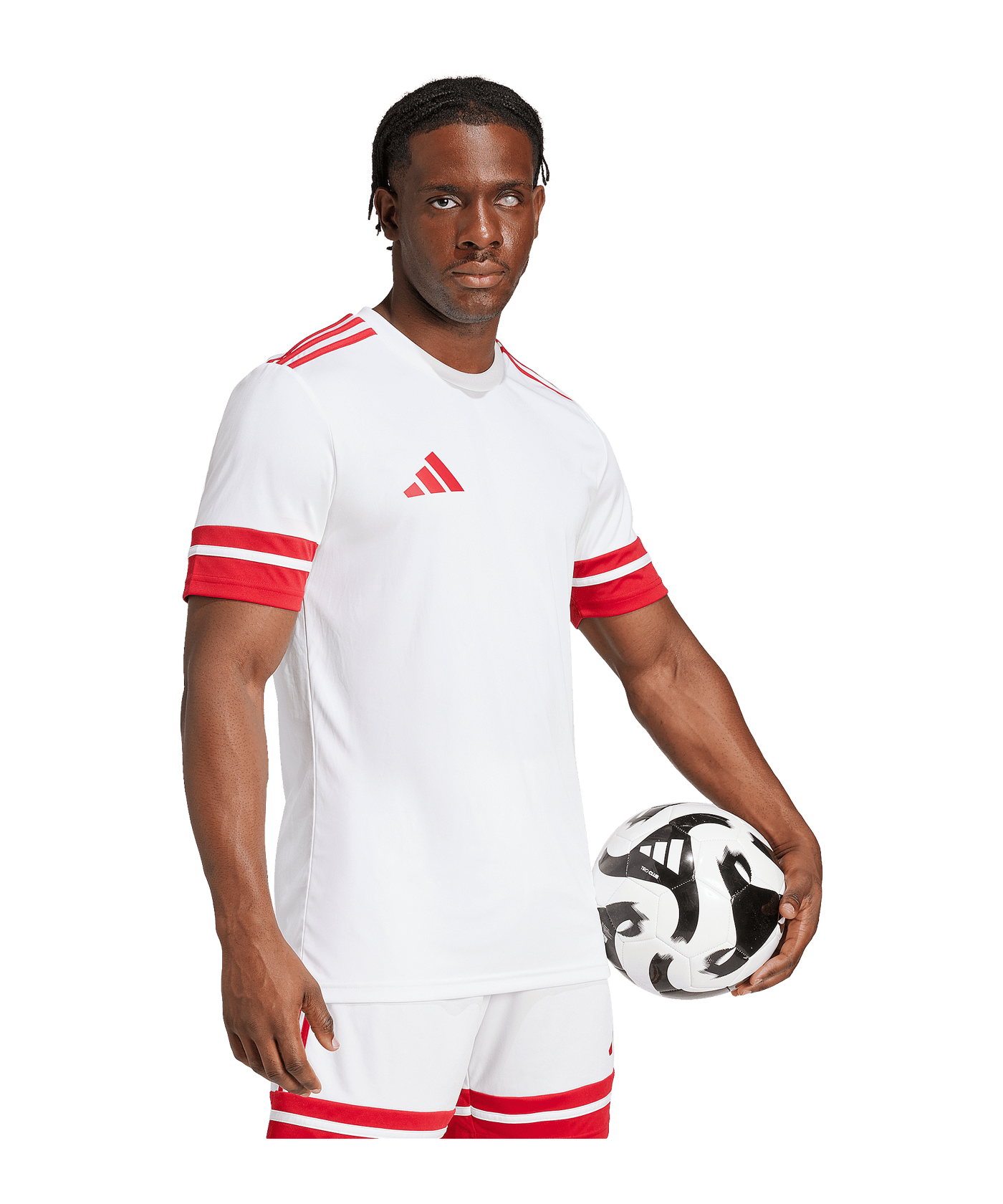 adidas Squadra 25 Trikot Weiss - weiss