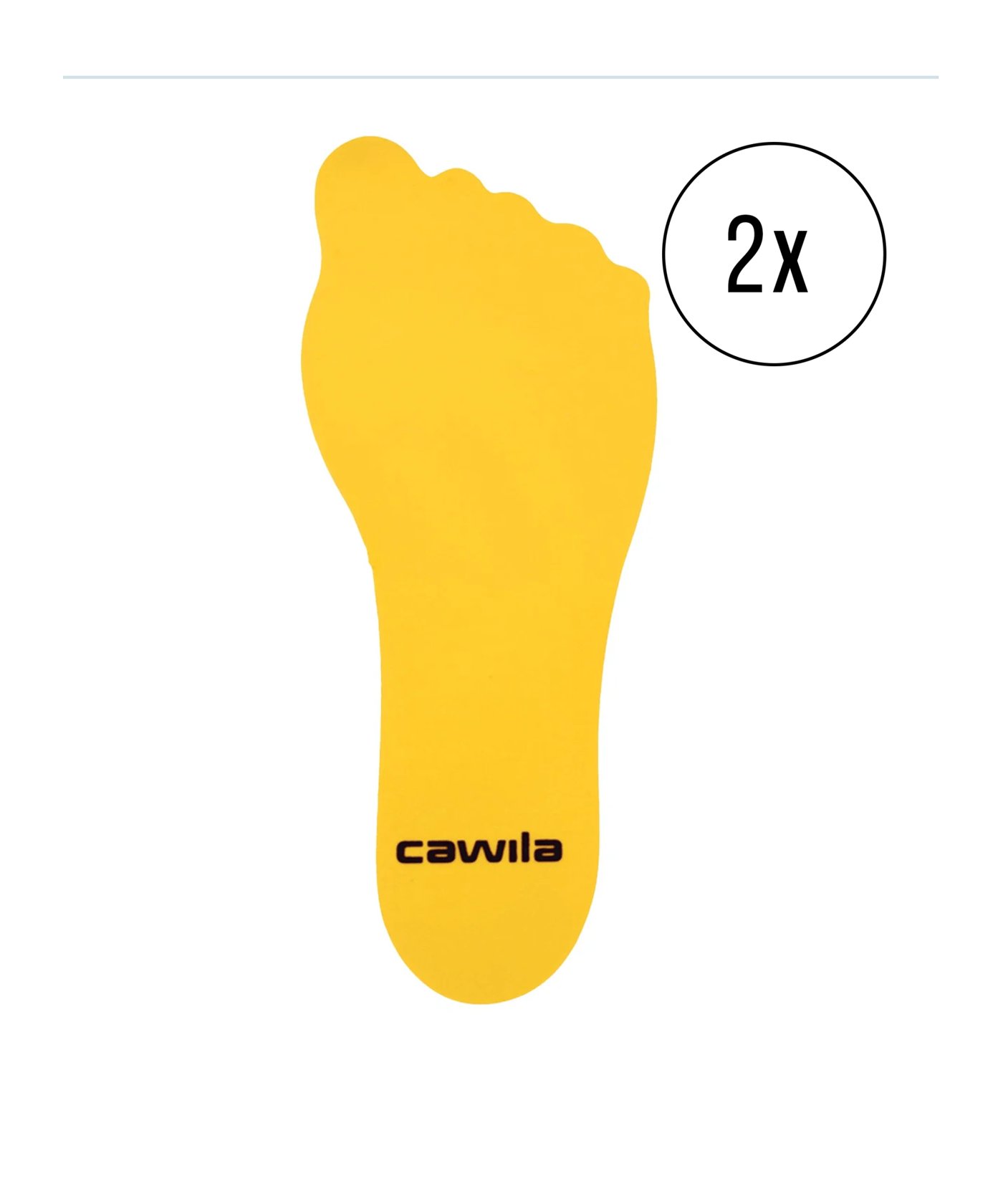 Cawila Marker-System Fuss 21cm Gelb - gelb