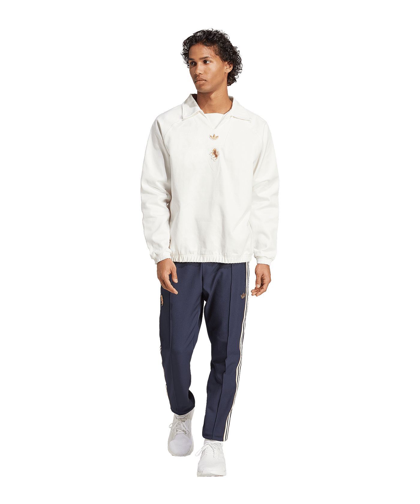 adidas FC Juventus Turin Sweatshirt Weiß - weiss