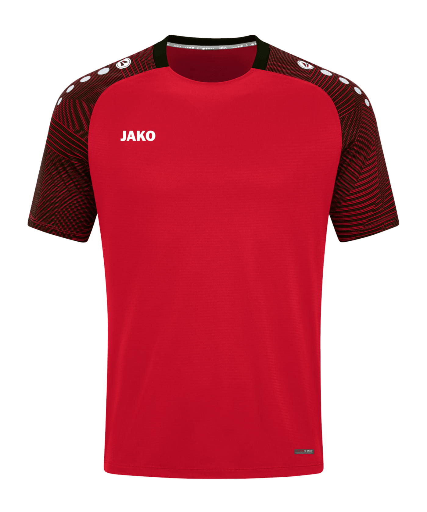 JAKO Performance T-Shirt | Rot Schwarz F101 - rot