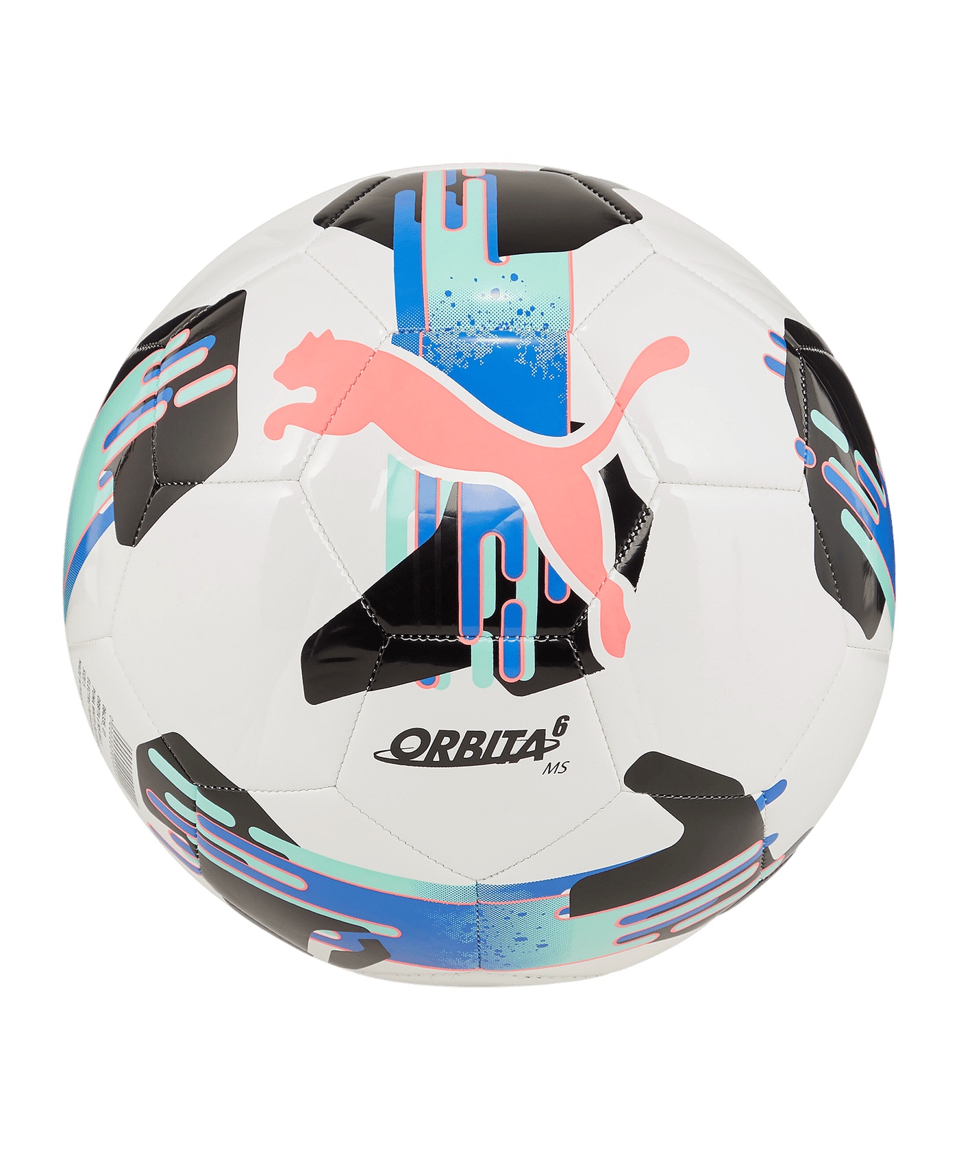 PUMA Orbita 6 MS Trainingsball Weiss F07 - weiss