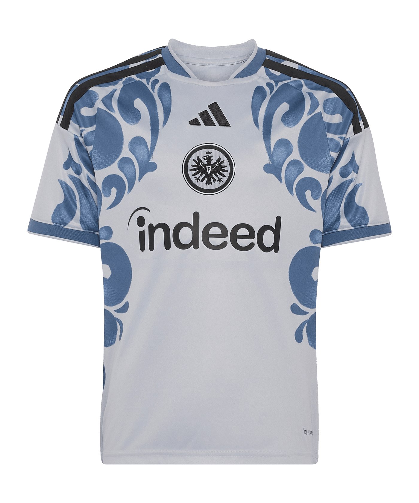 adidas Eintracht Frankfurt Trikot 3rd 2026/2027 Kids Grau - grau