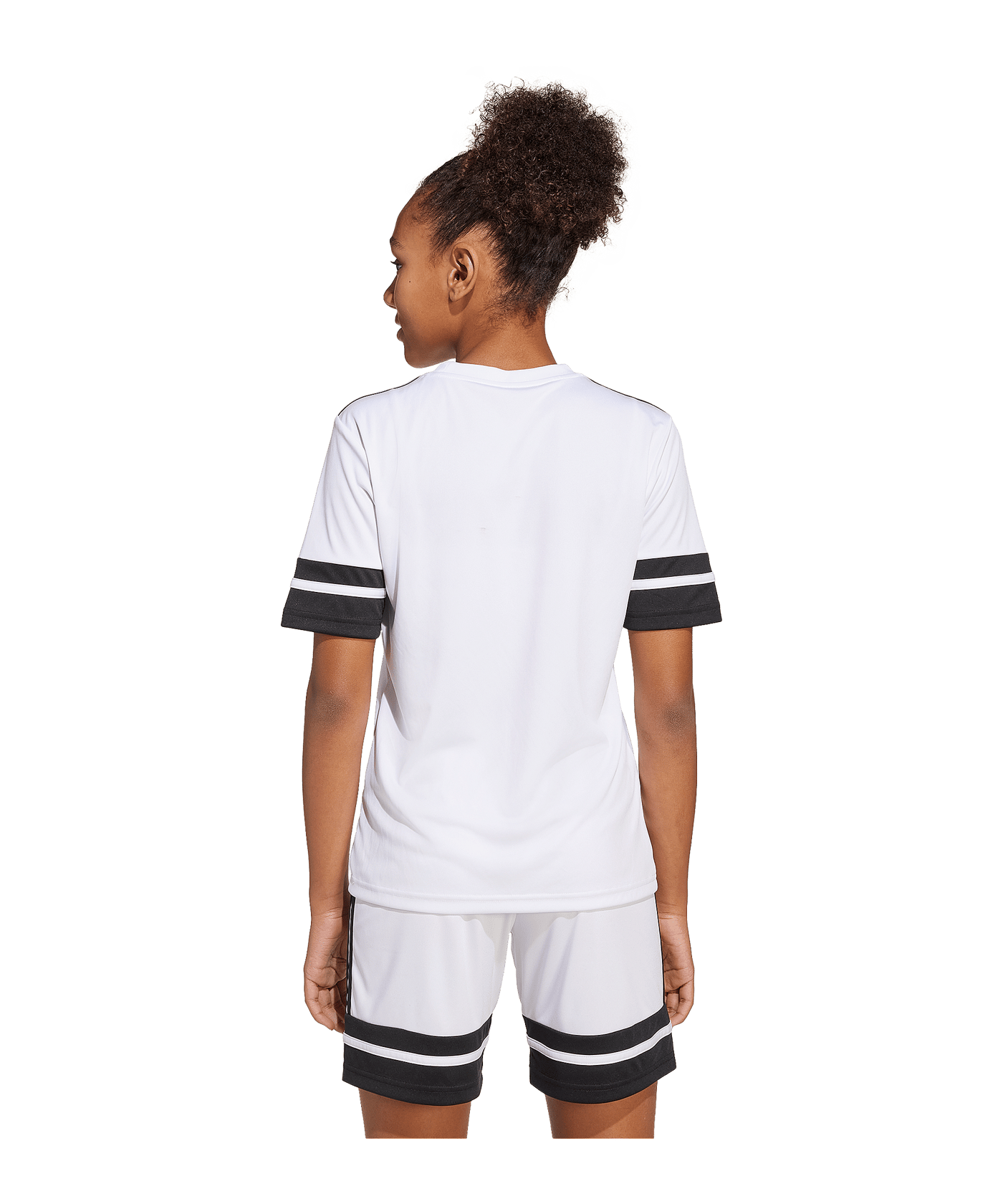 adidas Squadra 25 Trikot Kids Weiß Schwarz - weiss