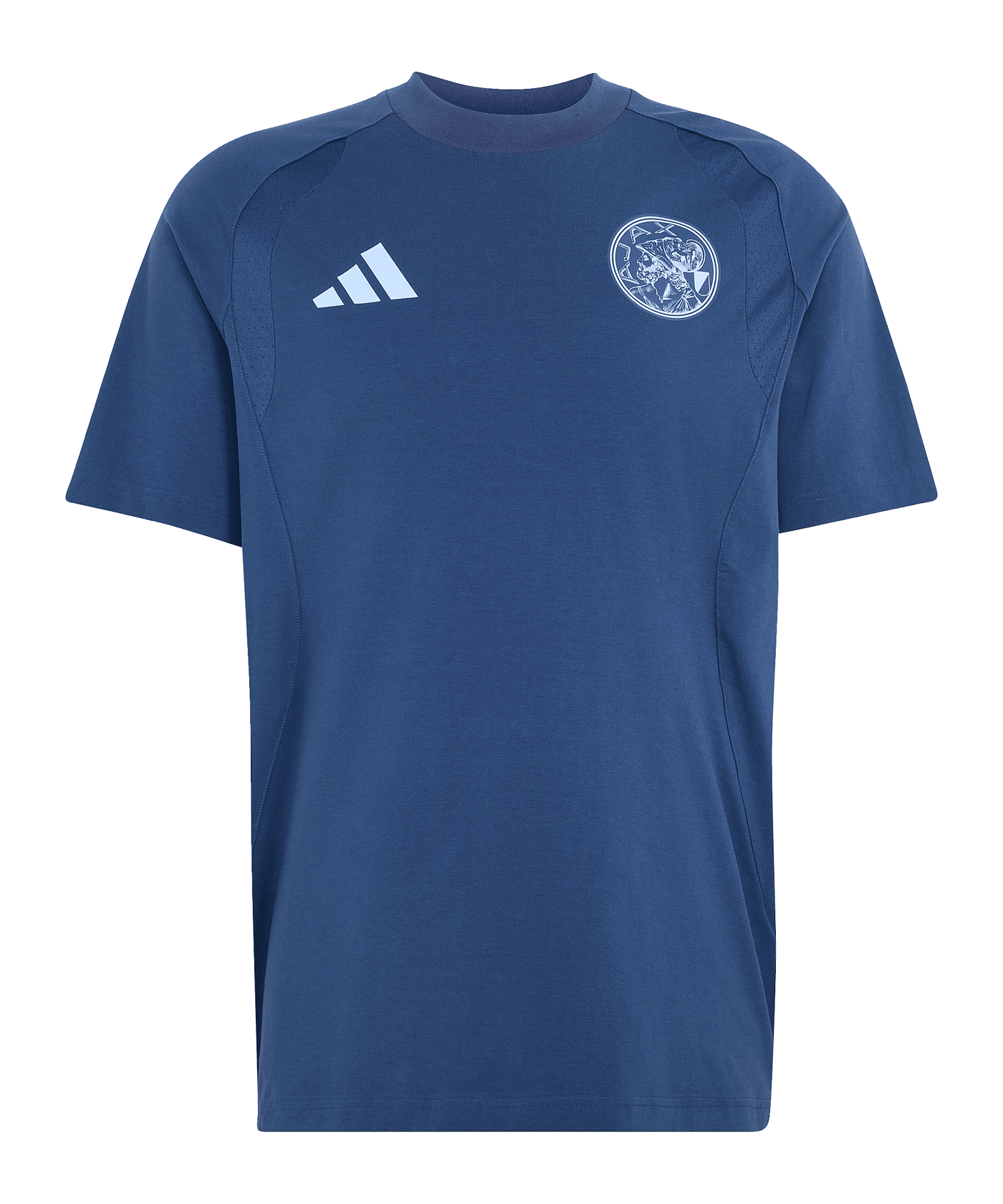 adidas Ajax Amsterdam Tiro Travel T-Shirt Blau - blau