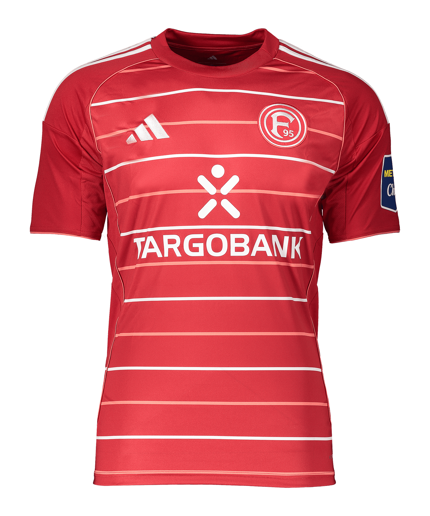adidas Fortuna Düsseldorf Trikot Heim 2025/2026 Kids Rot - rot