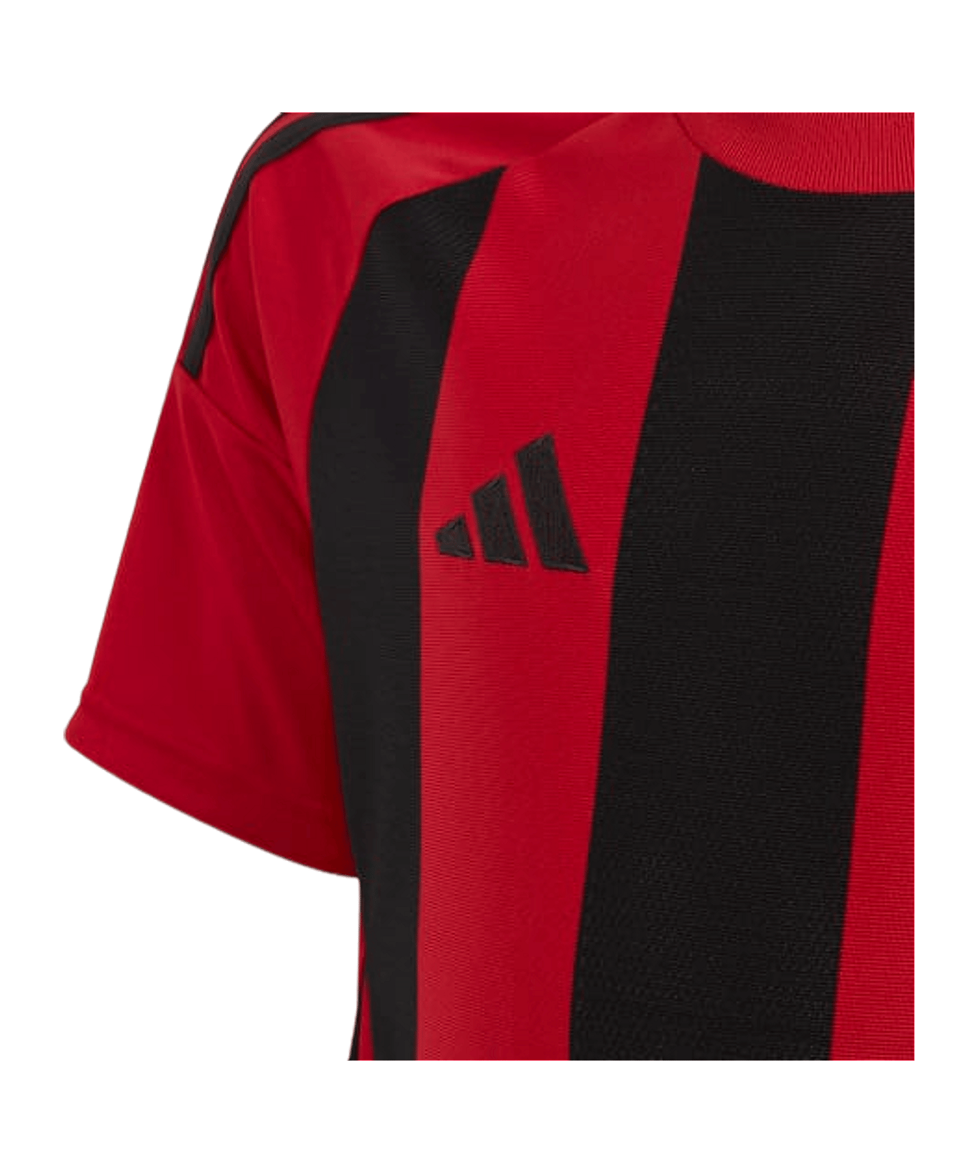 adidas Striped 24 Trikot Kids Rot Schwarz | - rot