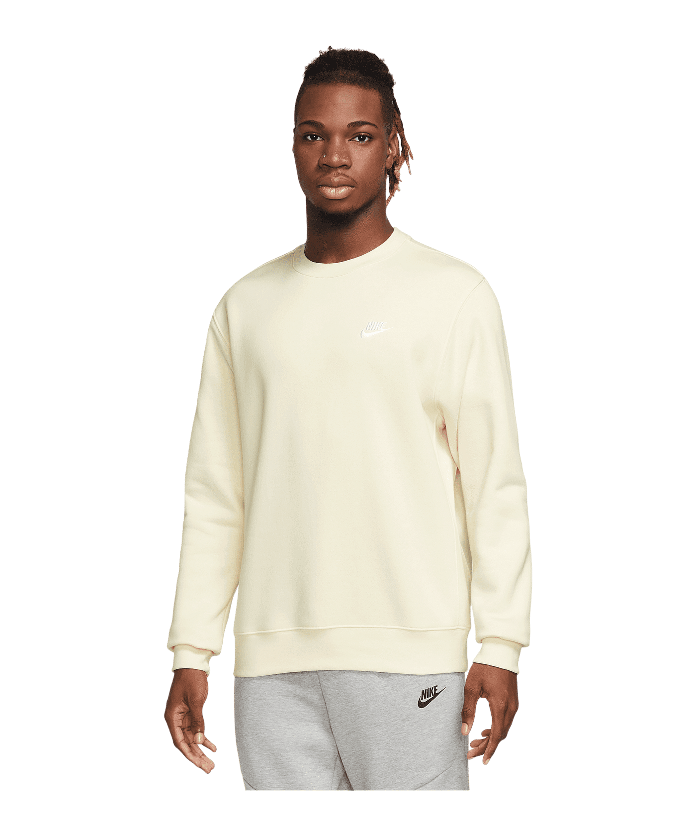 Nike Club Sweatshirt Beige F133 - beige