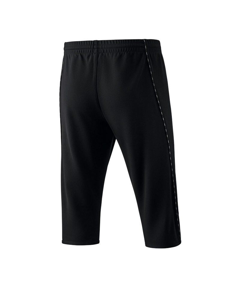 Erima 3/4 Trainingshose Kids Schwarz - schwarz