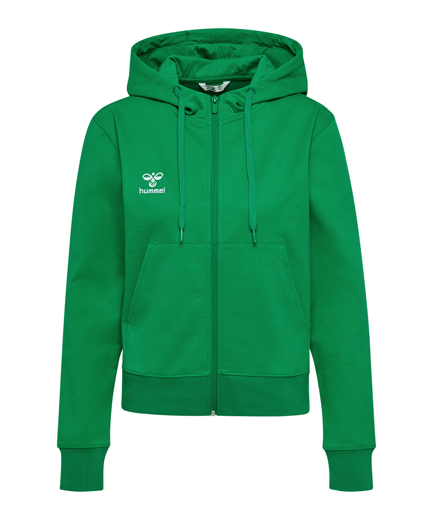 Hummel GO 2.0 Kapuzenjacke Damen Grün F6235 - gruen