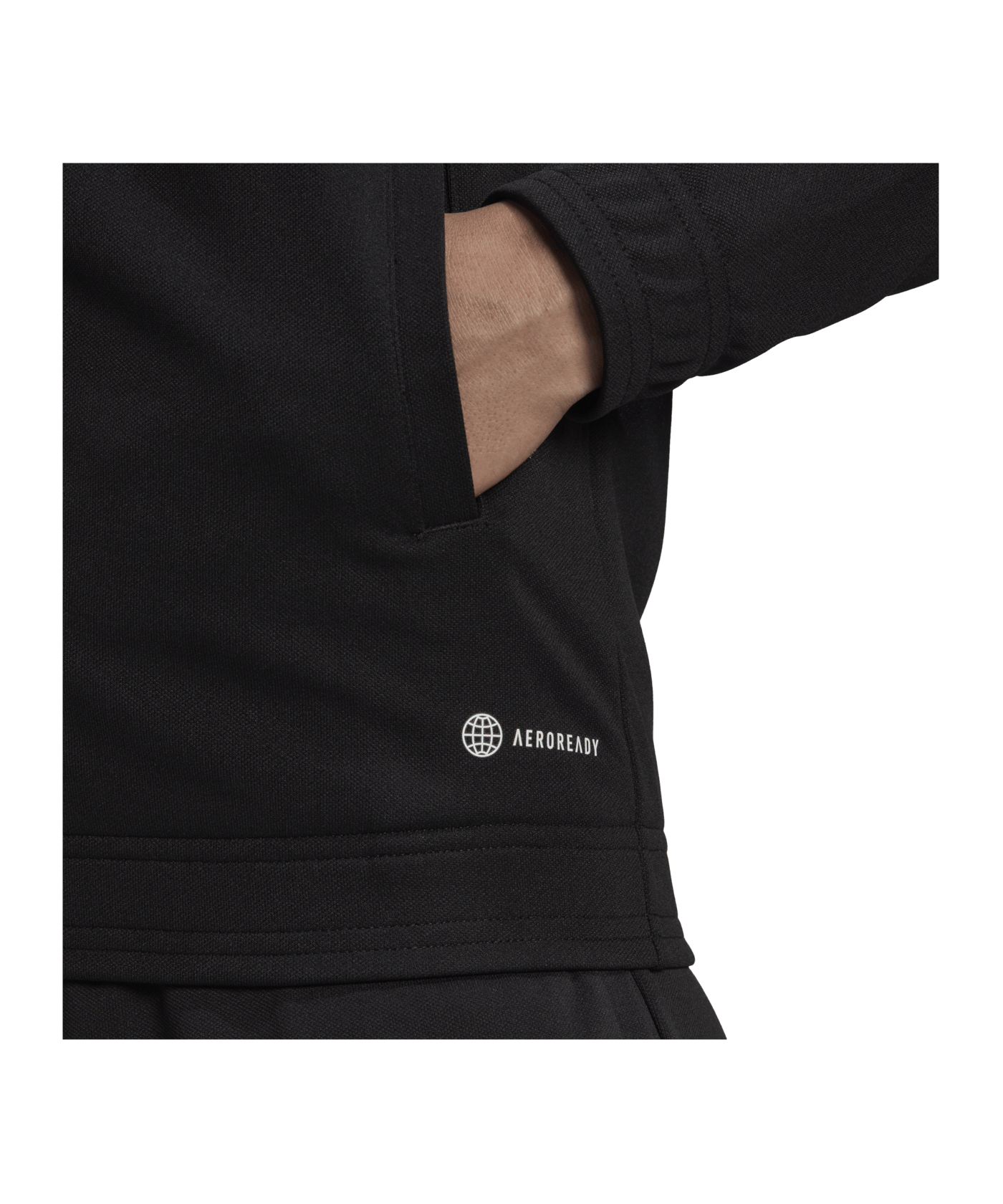 adidas Entrada 22 TK Trainingsjacke Damen Schwarz - schwarz