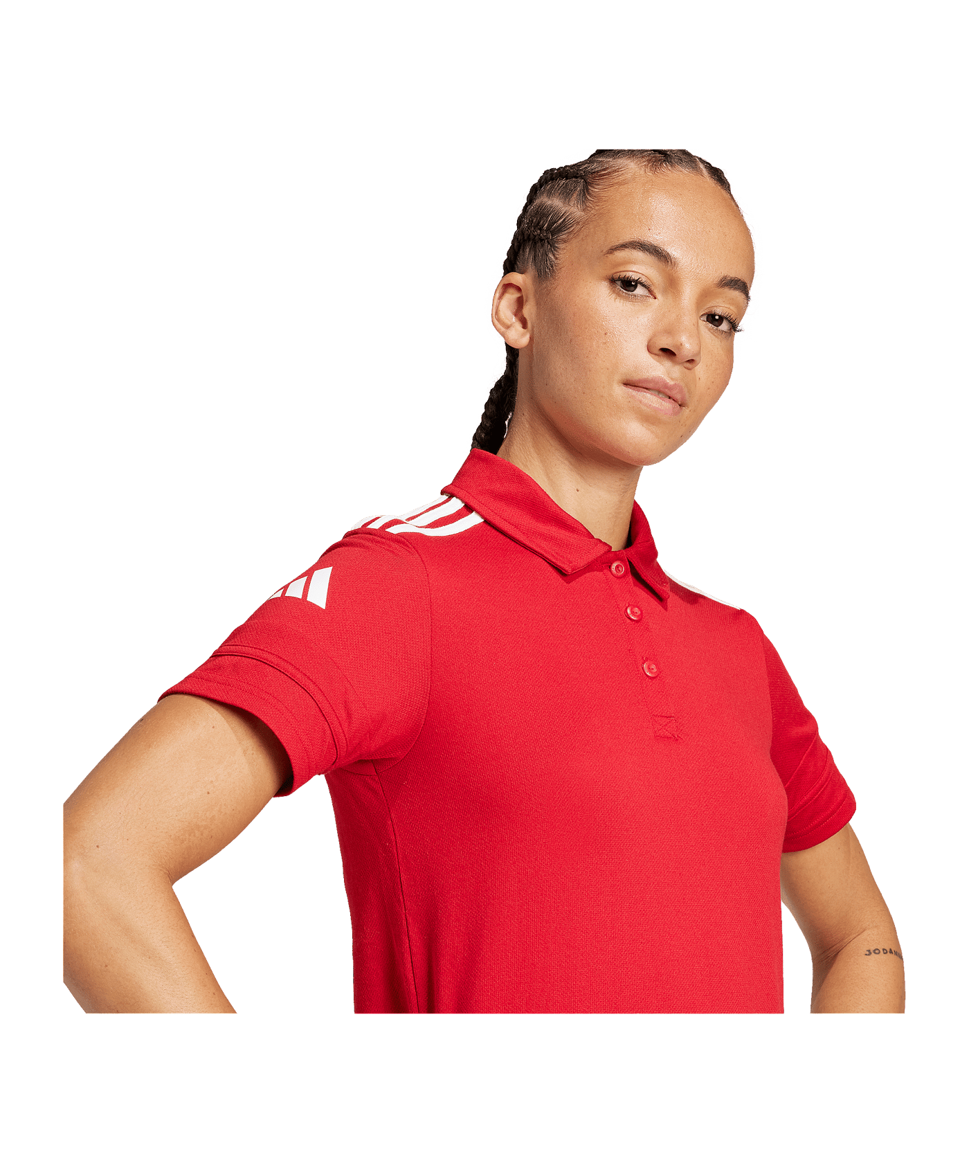 adidas Squadra 25 Polo Damen Rot - rot