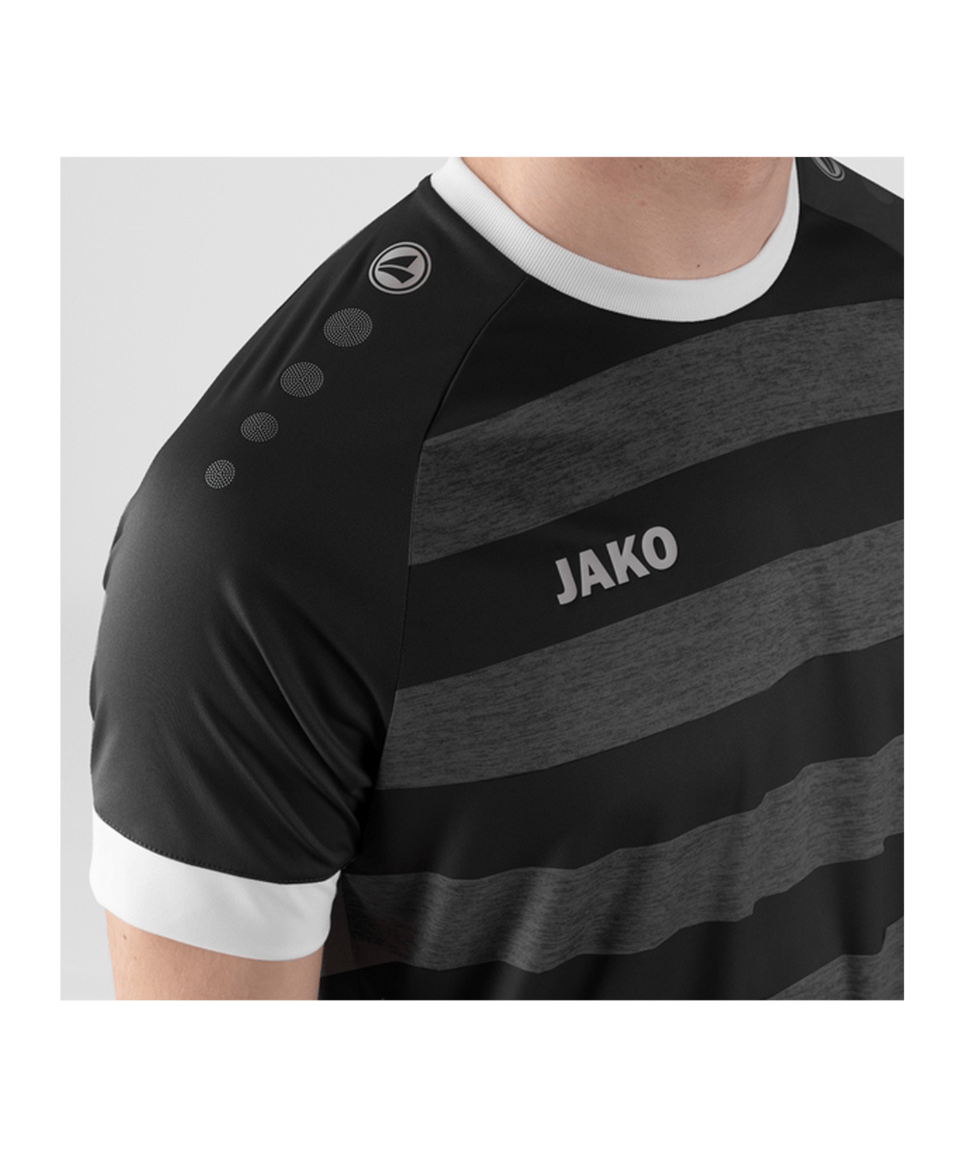 JAKO Celtic Melange KA Trikot Schwarz F800 - schwarz