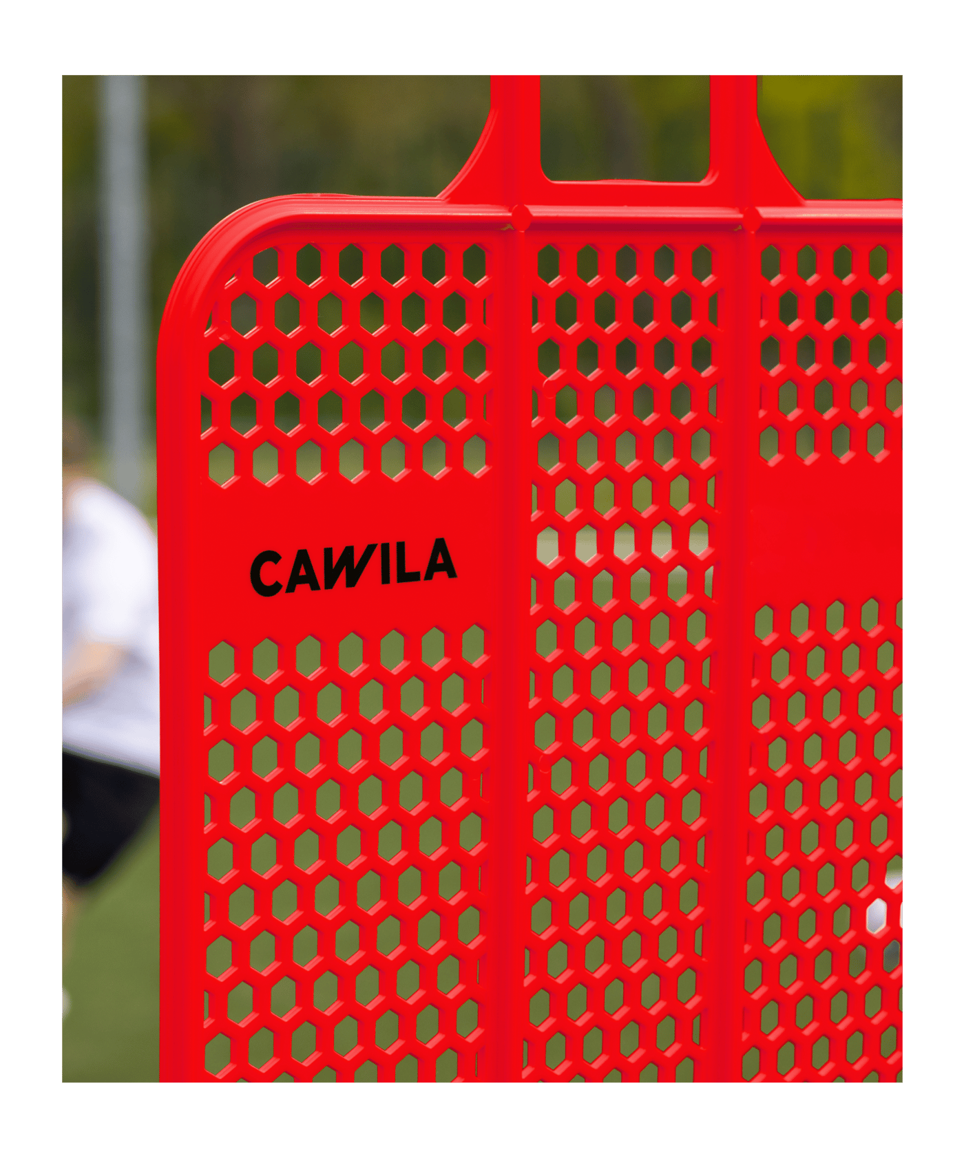 Cawila Trainingsdummy LIGA 180cm Rot | | Freistoßdummy aus sehr robustem Kunststoff - rot