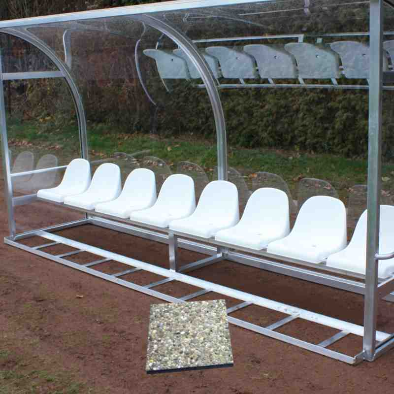 Betonplatten zur Einlage in die Kippsicherung