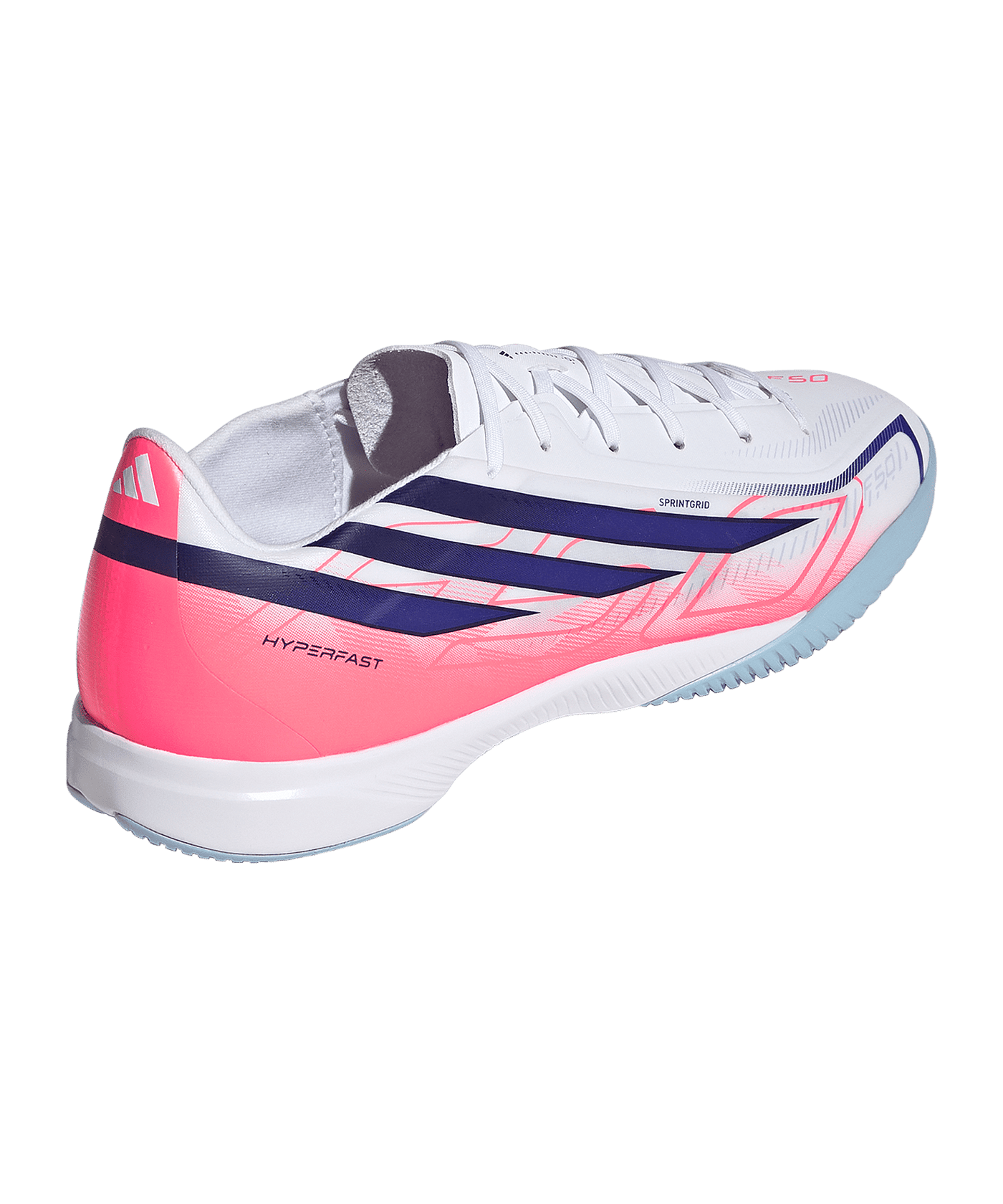 adidas F50 Hyperfast League IN Weiß - weiss