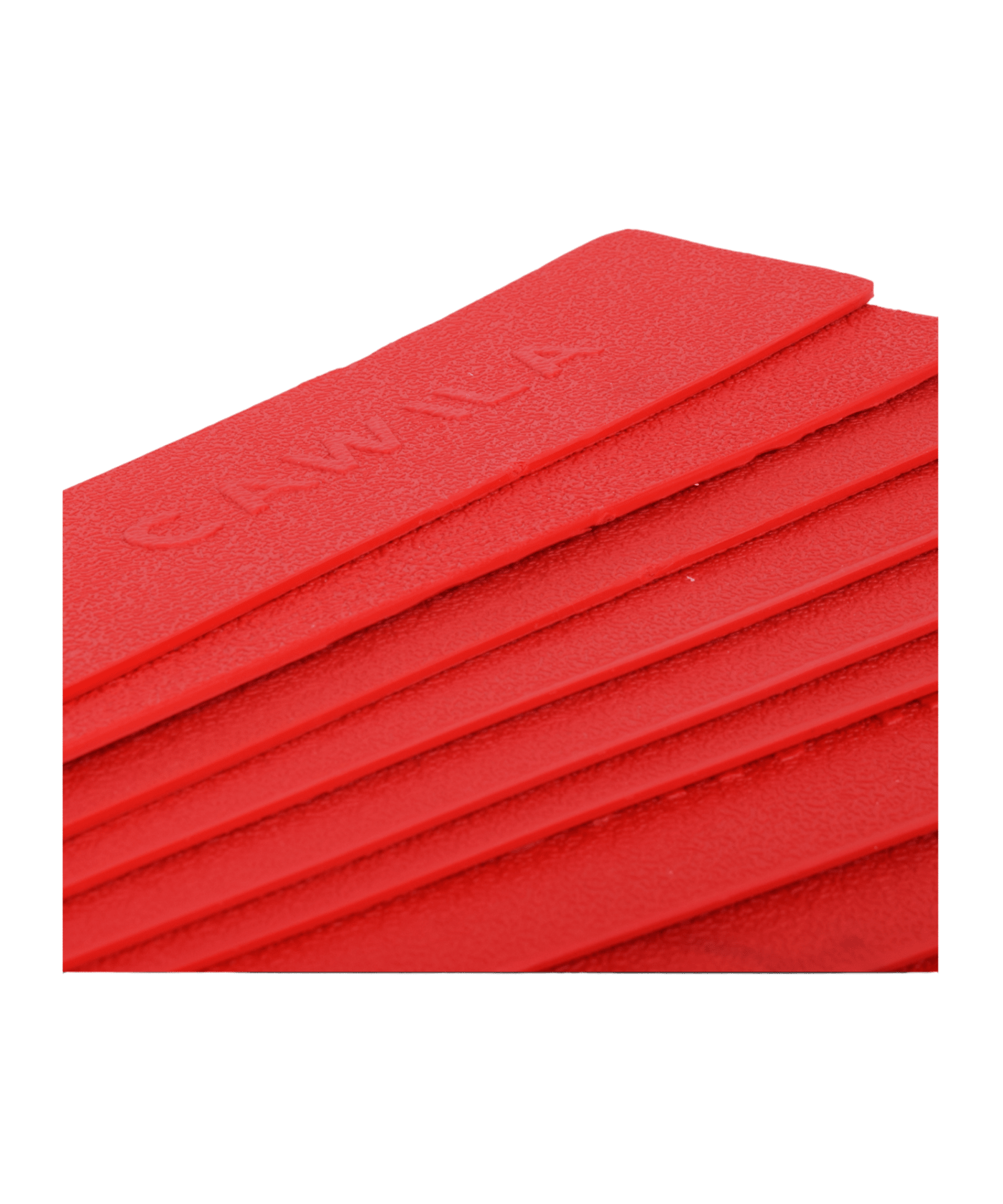 Cawila Markierstreifen 10er Set 50x6cm Rot - rot