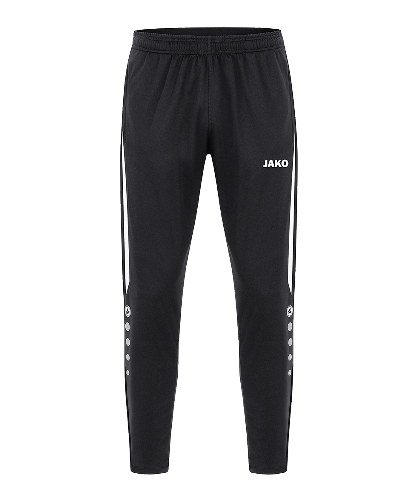 JAKO Power Polyesterhose Damen Schwarz Weiss F802 - schwarz