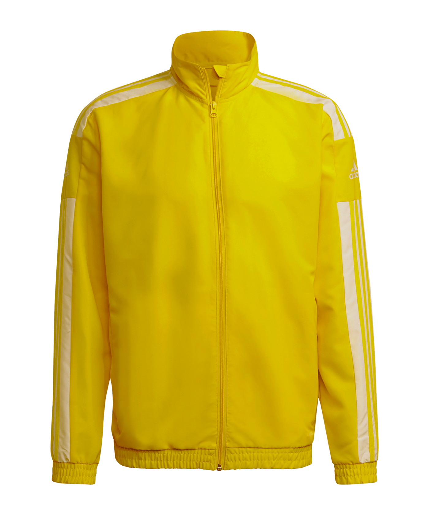 adidas Squadra 21 Präsentationsjacke Gelb Weiss - gelb