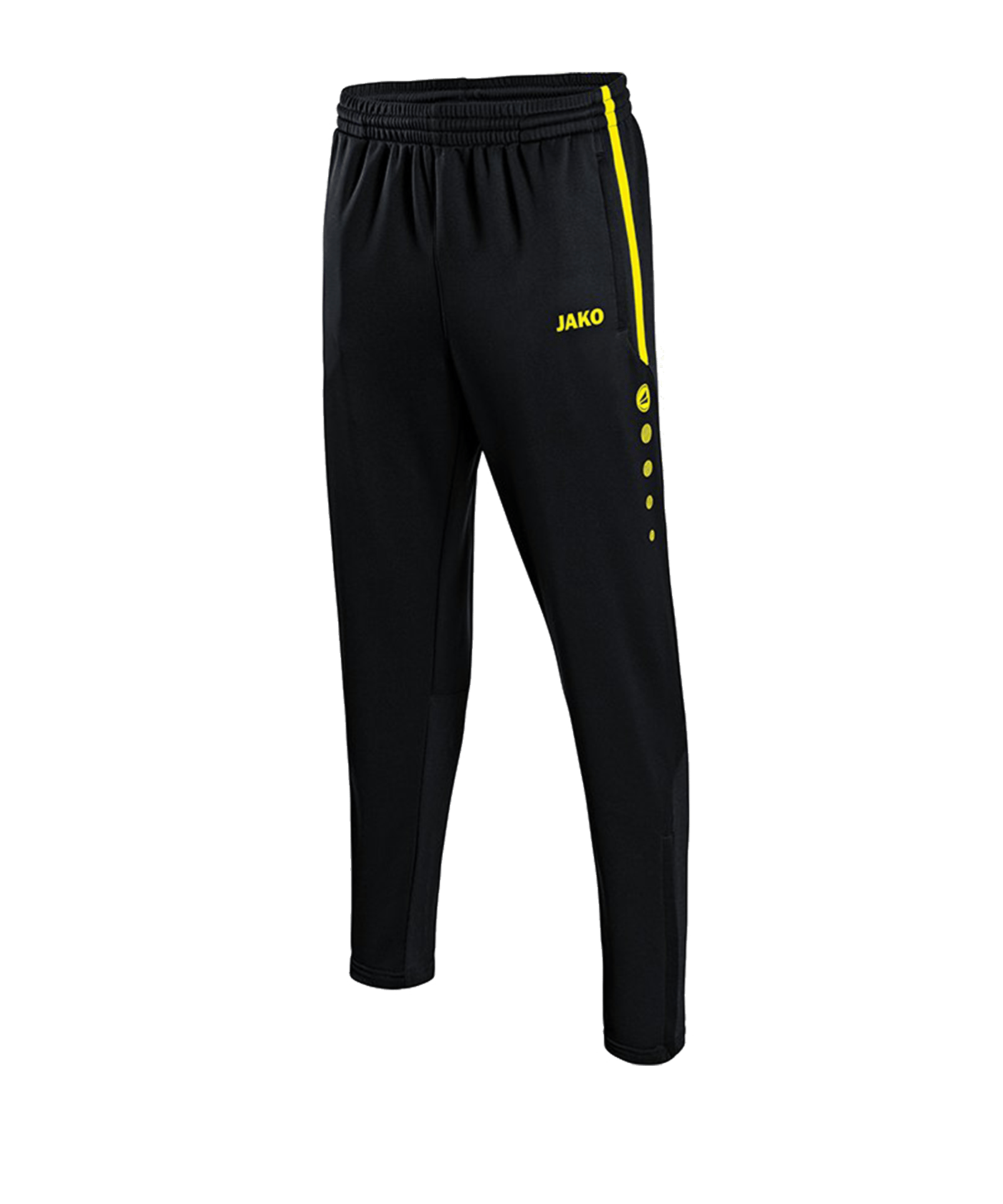 JAKO Active Trainingshose | Schwarz Gelb F33 - schwarz