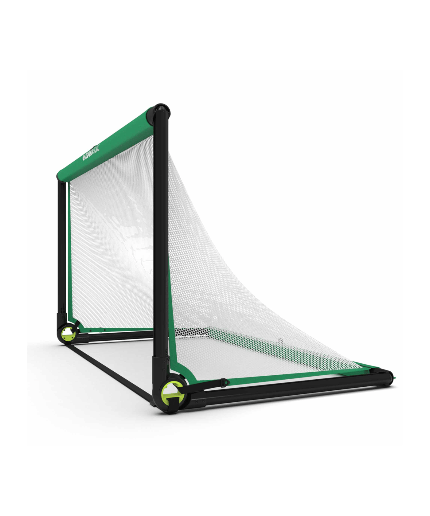 Bazookagoal Teleskoptor | 150x90 Grün Weiss - gruen