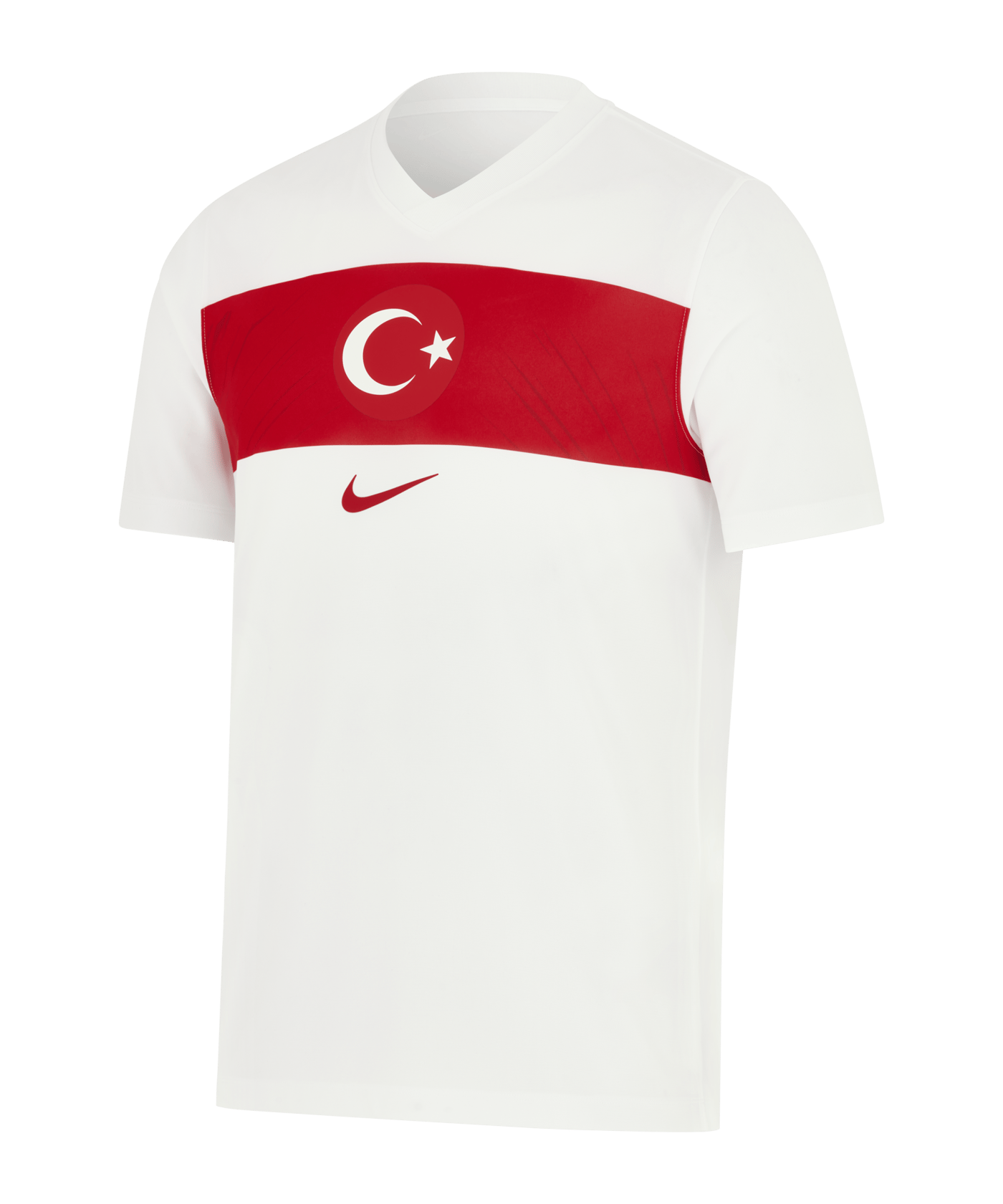 Nike Türkei Fan Trikot Home EM 2024 Weiss F100 - weiss