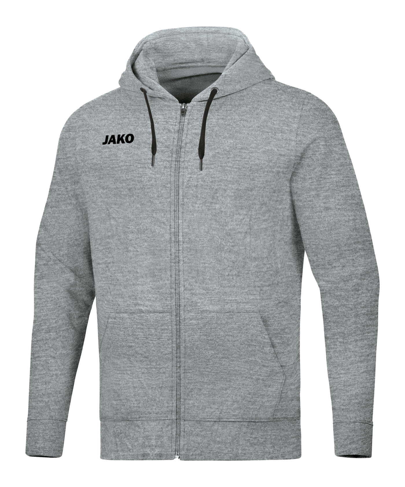 JAKO Base Kapuzenjacke Grau F41 - grau