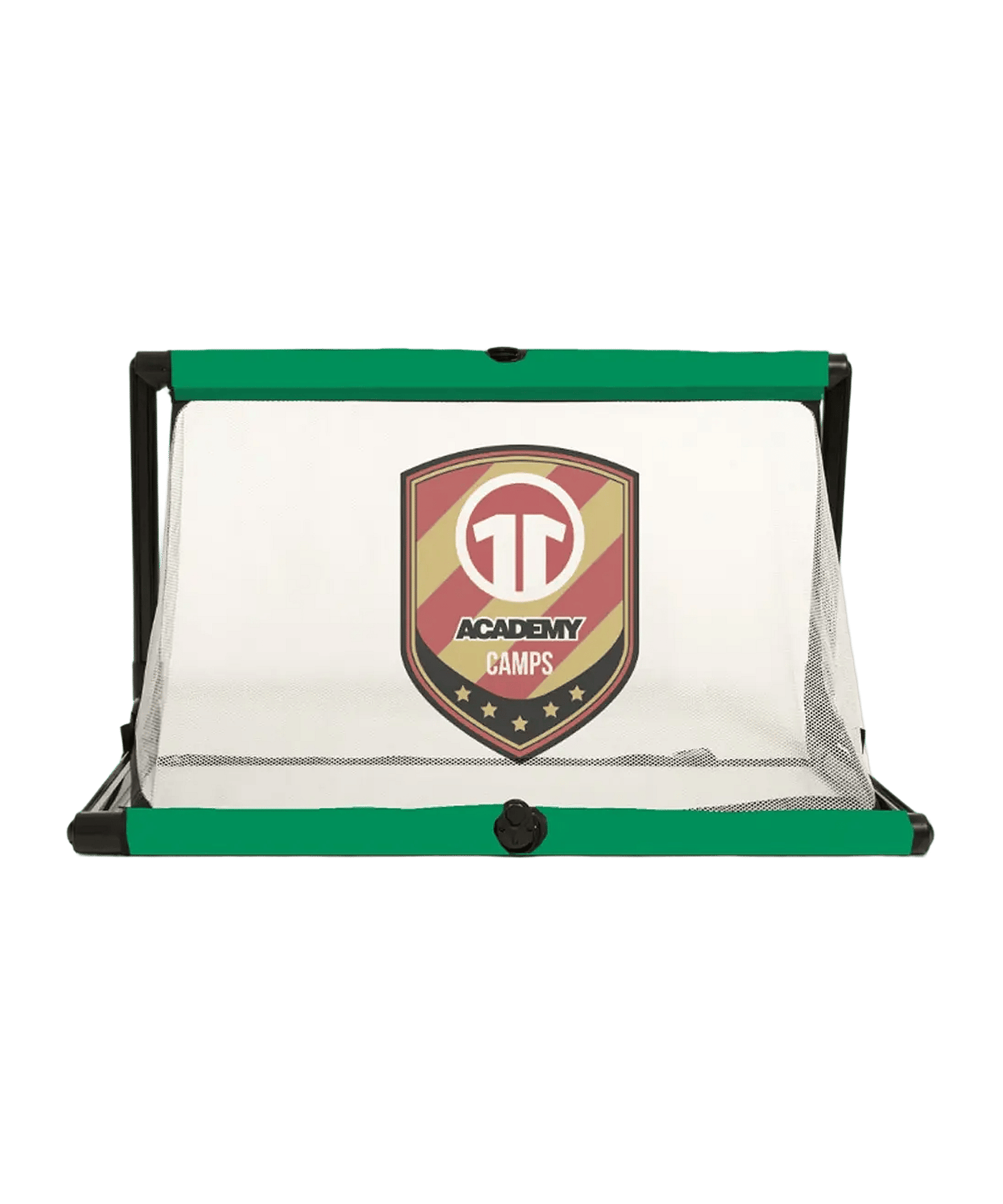BAZOOKAGOAL PVC 120x75cm | 4 Tore inkl. Druck | white green Minitor Weiß - weiss