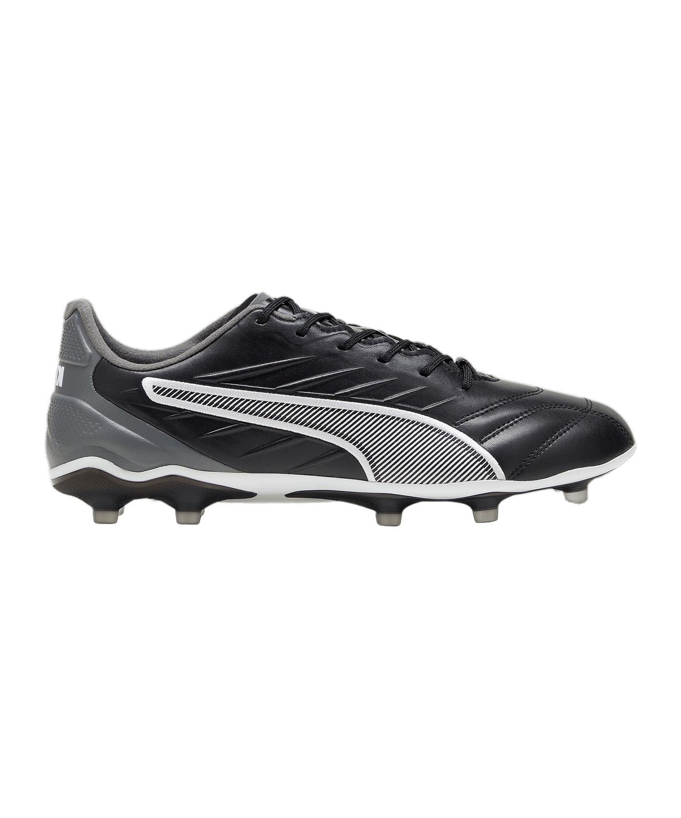 PUMA KING Pro FG/AG Eclipse Schwarz Weiss F01 - schwarz