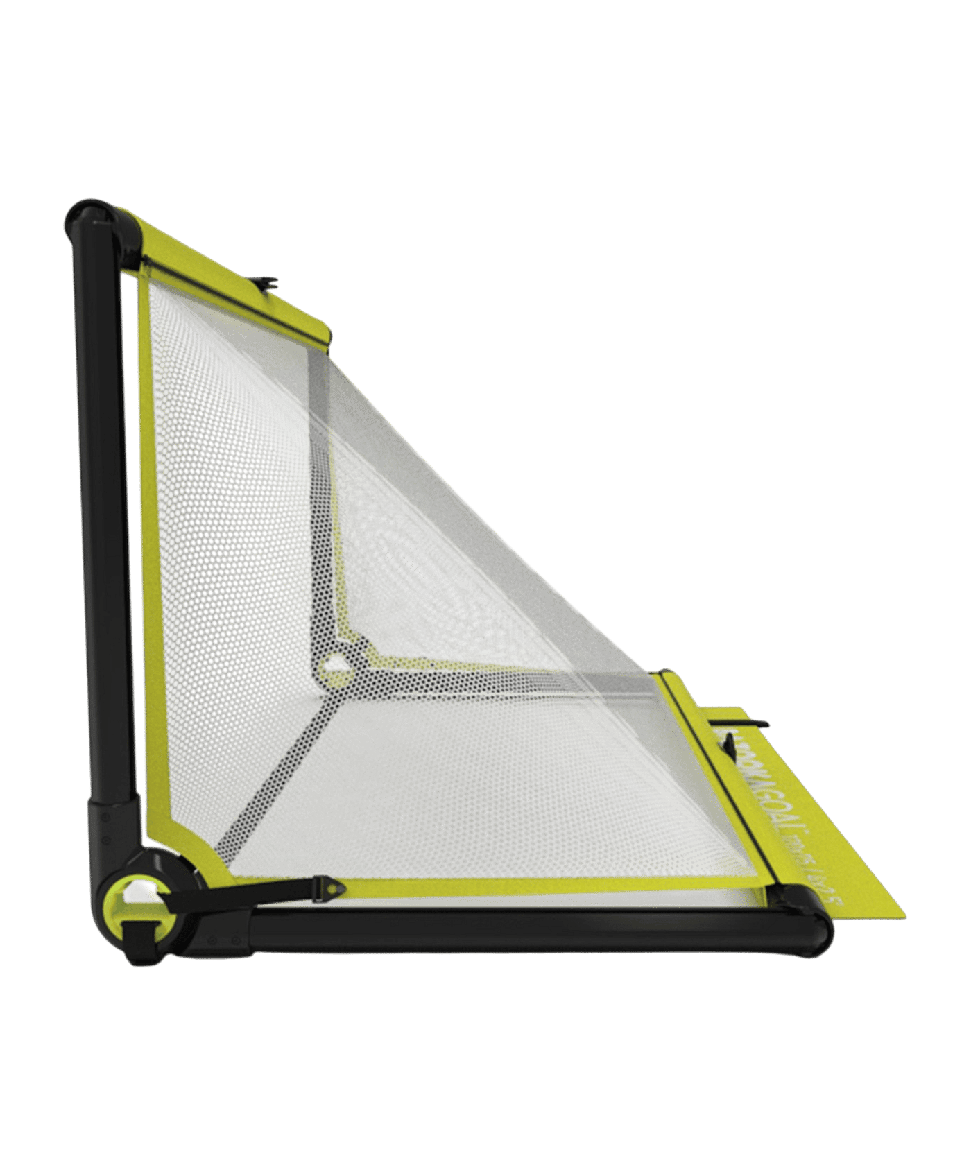 BAZOOKAGOAL CLASSIC PVC | 120x75cm | Gelb Weiß | - gelb