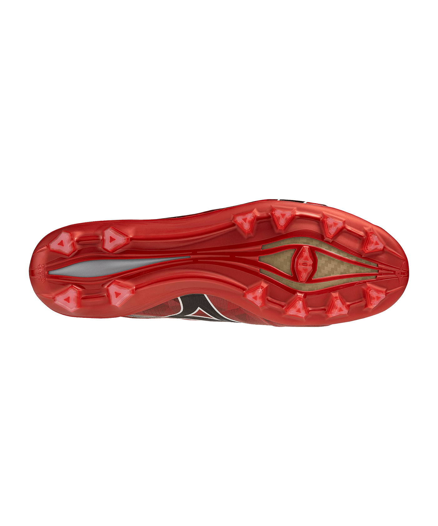 Mizuno Alpha II Elite FG Ruby Red 40th Anniversary Rot F60 - rot