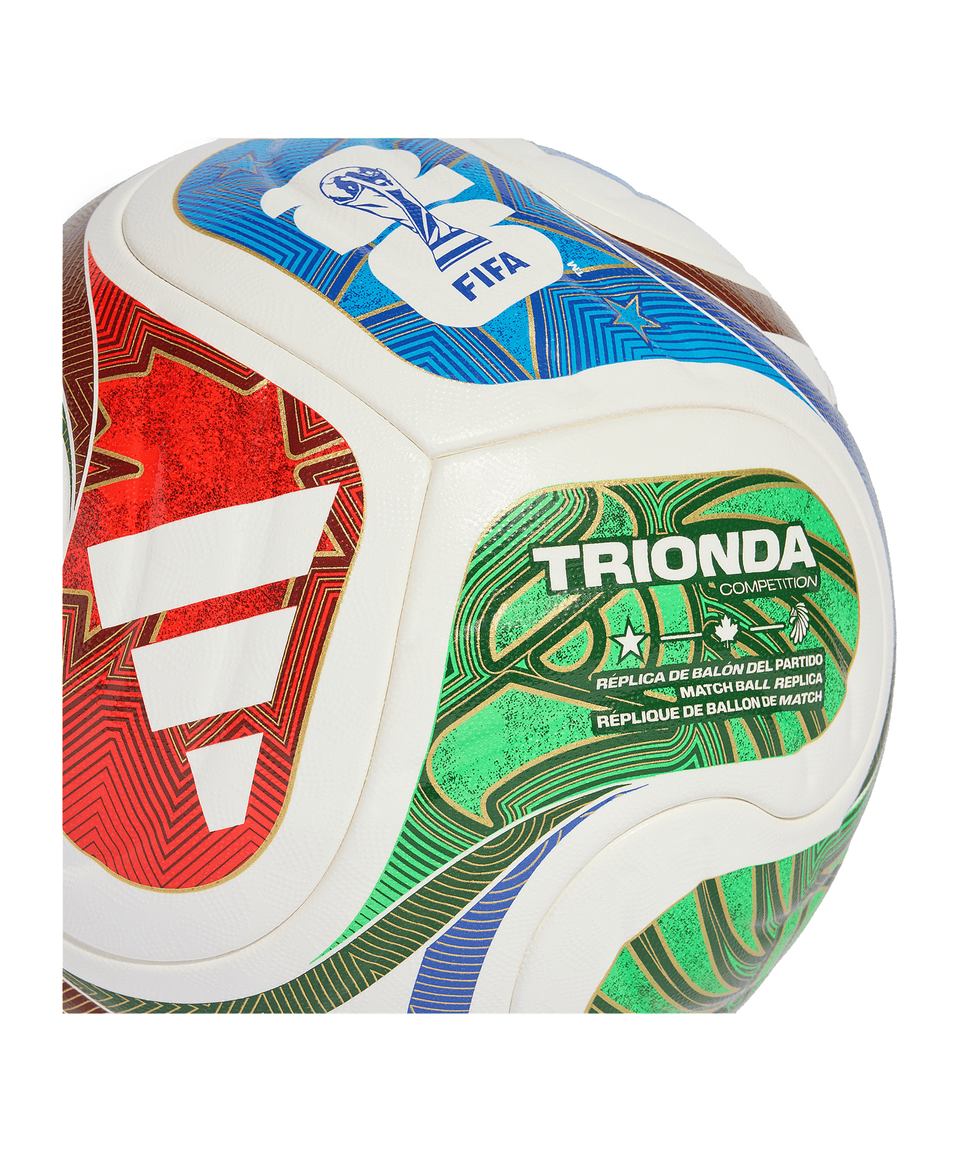 adidas World Cup 26 Trionda Competition Spielball Weiß - weiss