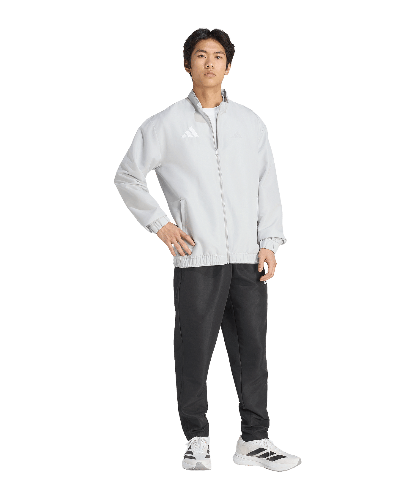 adidas Entrada 26 Präsentationsjacke Grau - grau